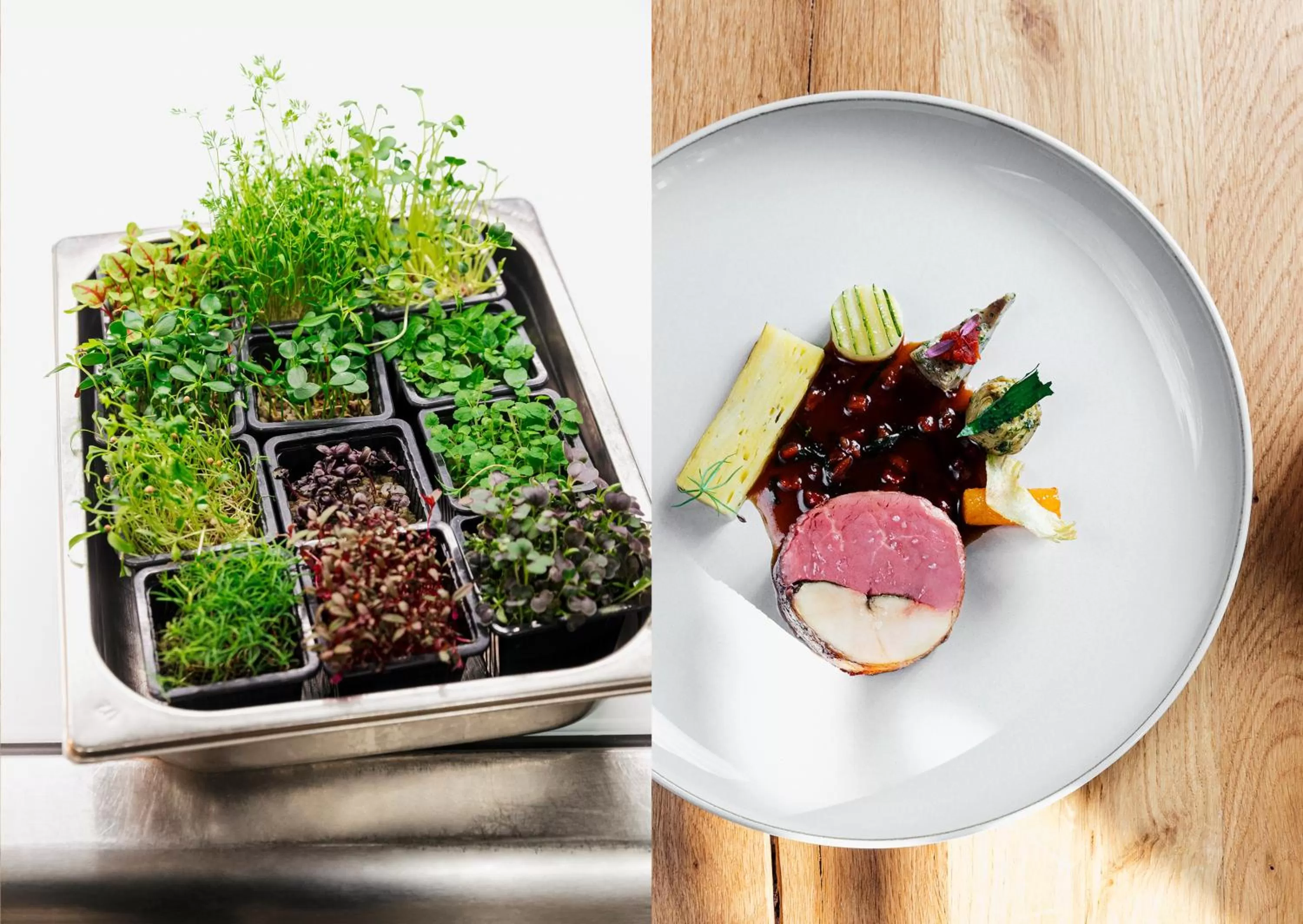 Restaurant/places to eat in Maiensässhotel Guarda Val