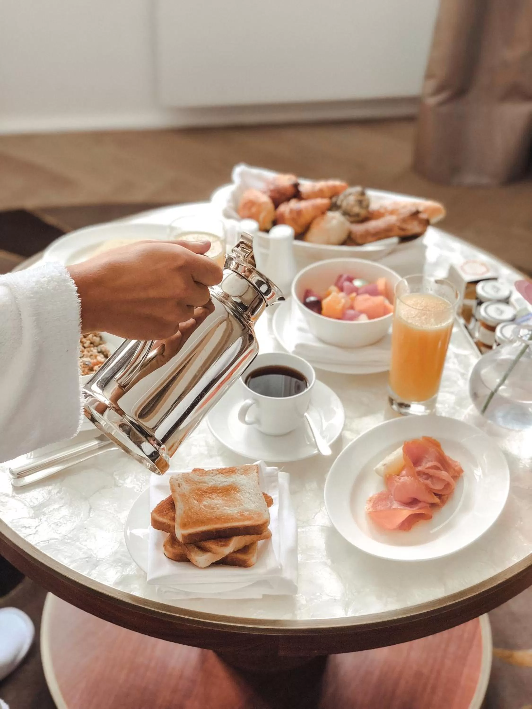 Breakfast in Park Hyatt Vienna