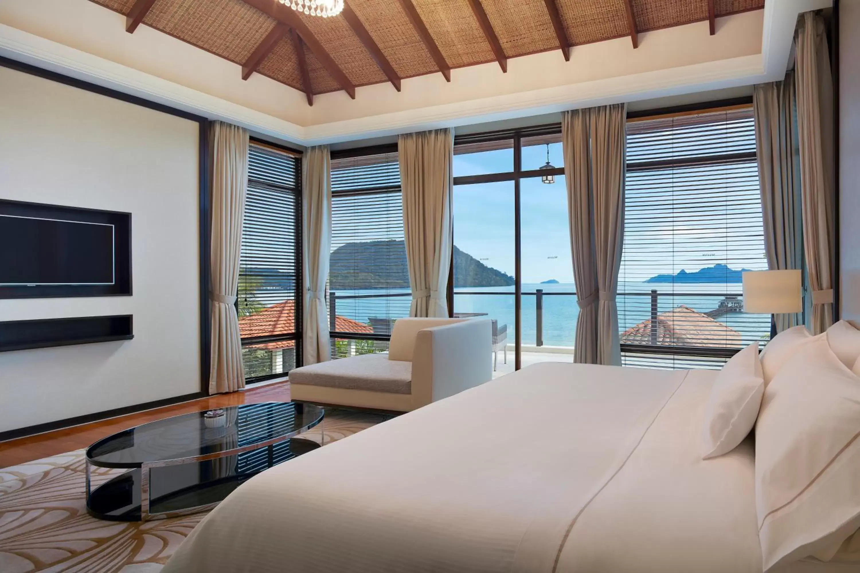 Bed in The Westin Langkawi Resort & Spa