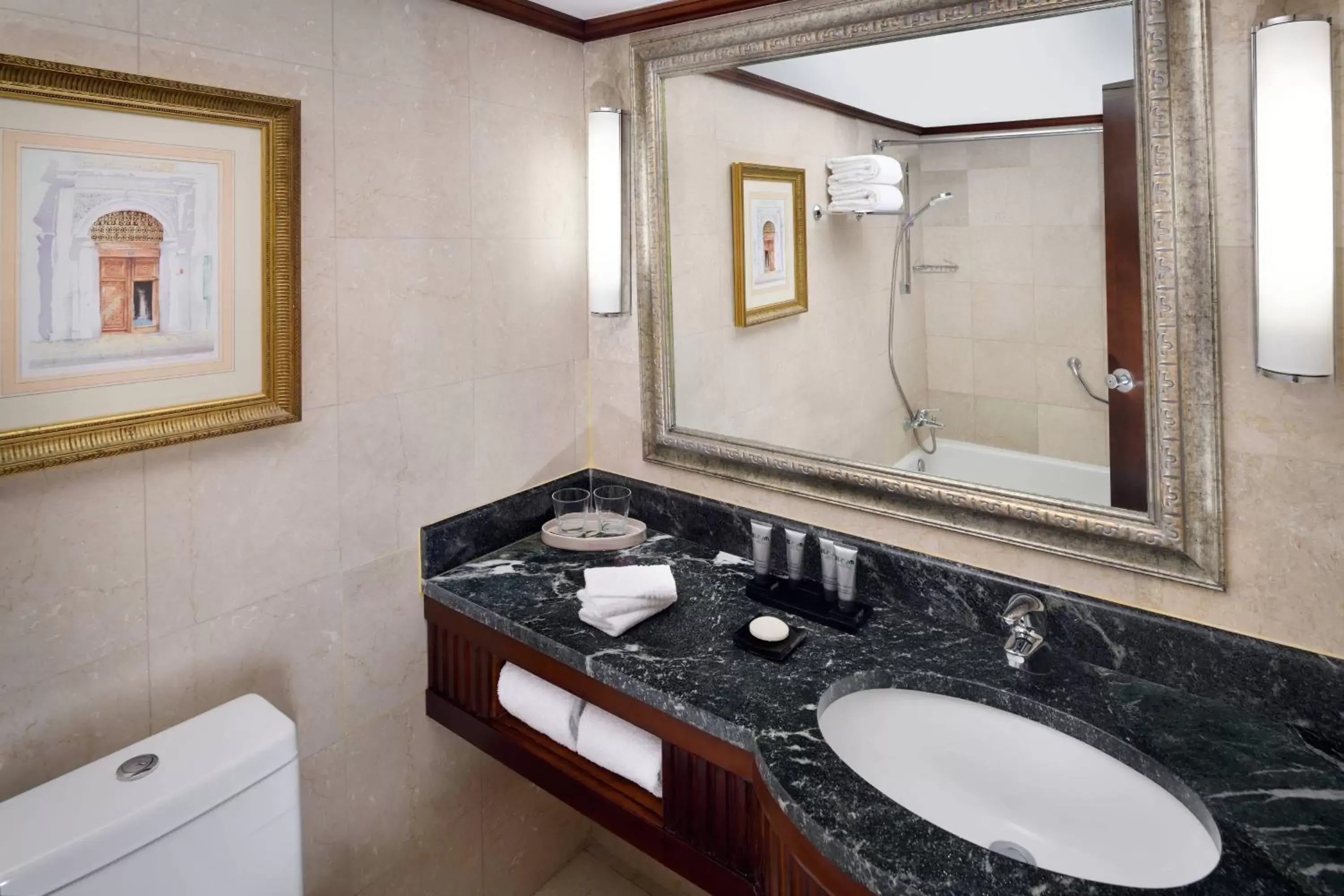 Bathroom in Amman Marriott Hotel