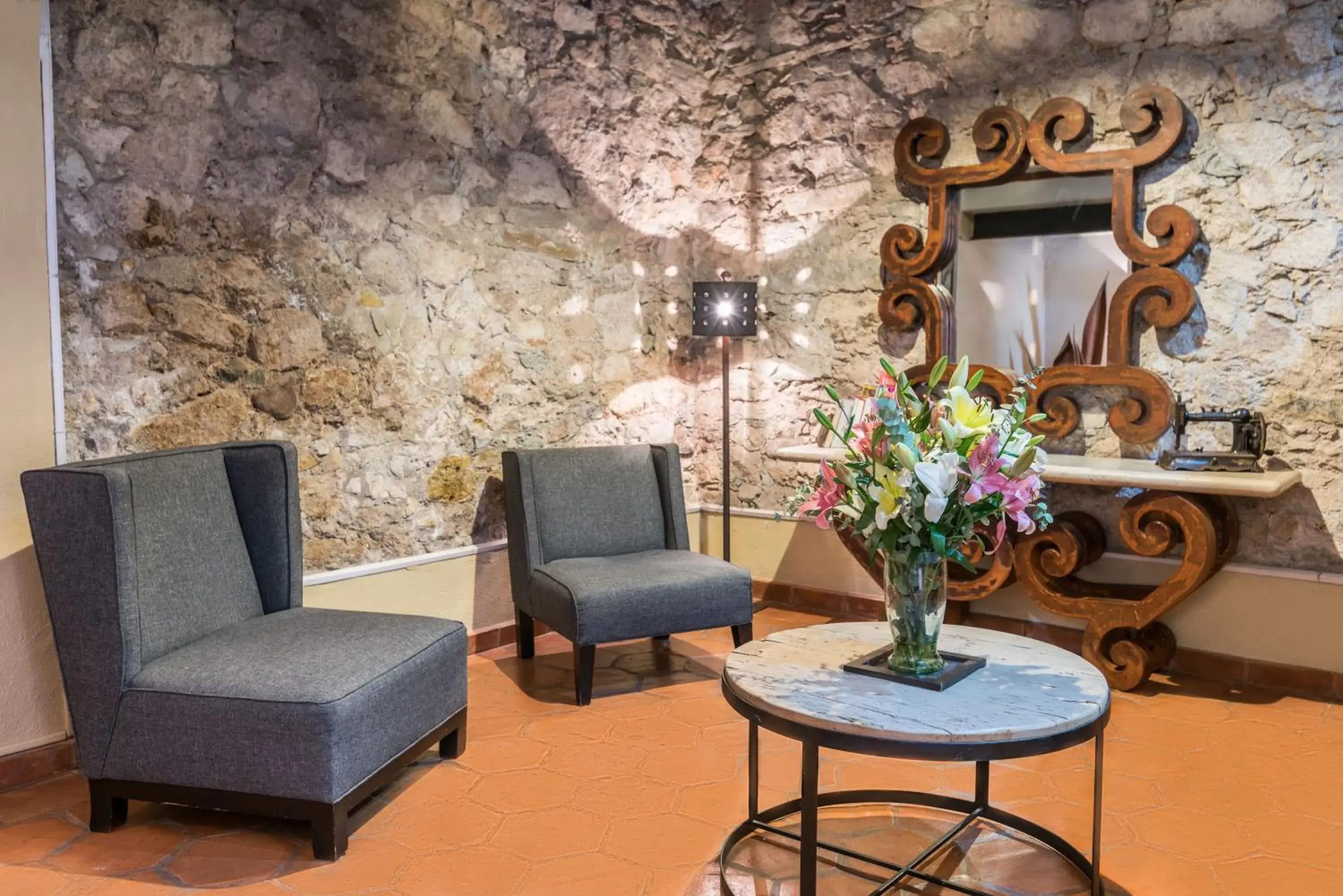 Lobby or reception, Seating Area in Hotel Casa Virreyes