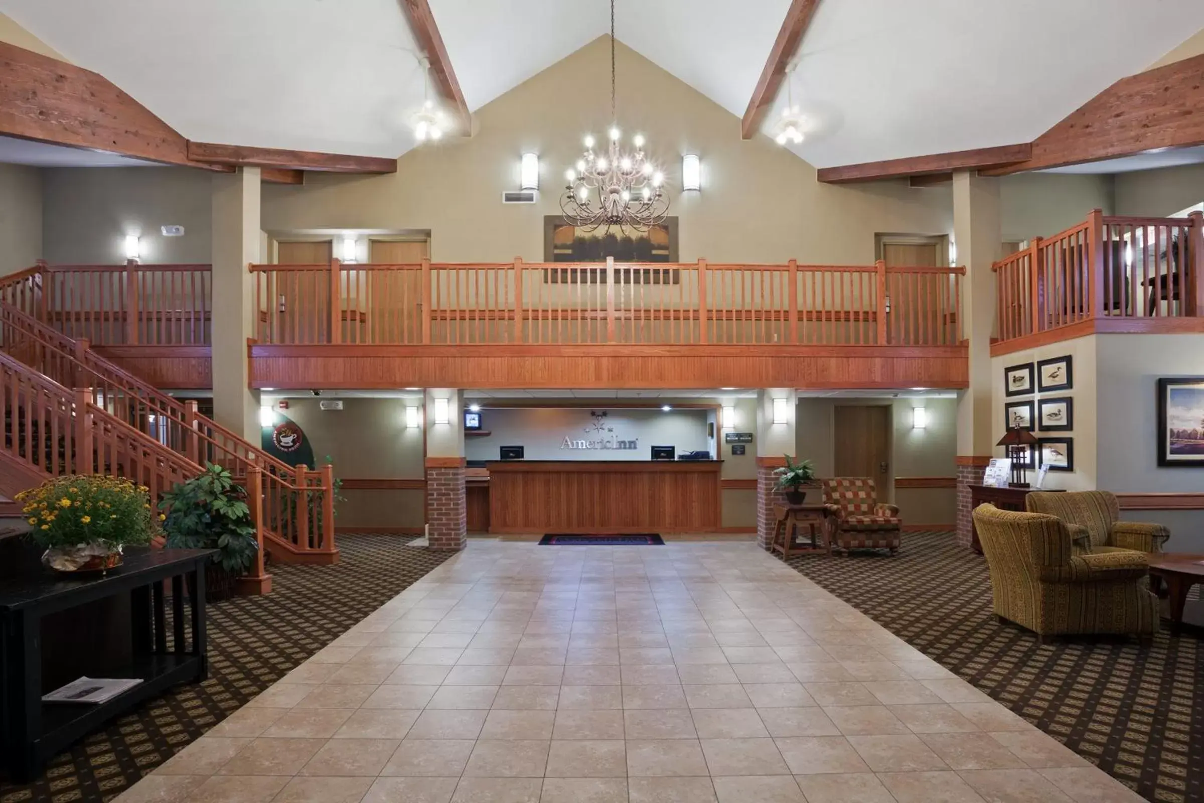 Lobby/Reception in AmericInn by Wyndham Fort Pierre Conference Center