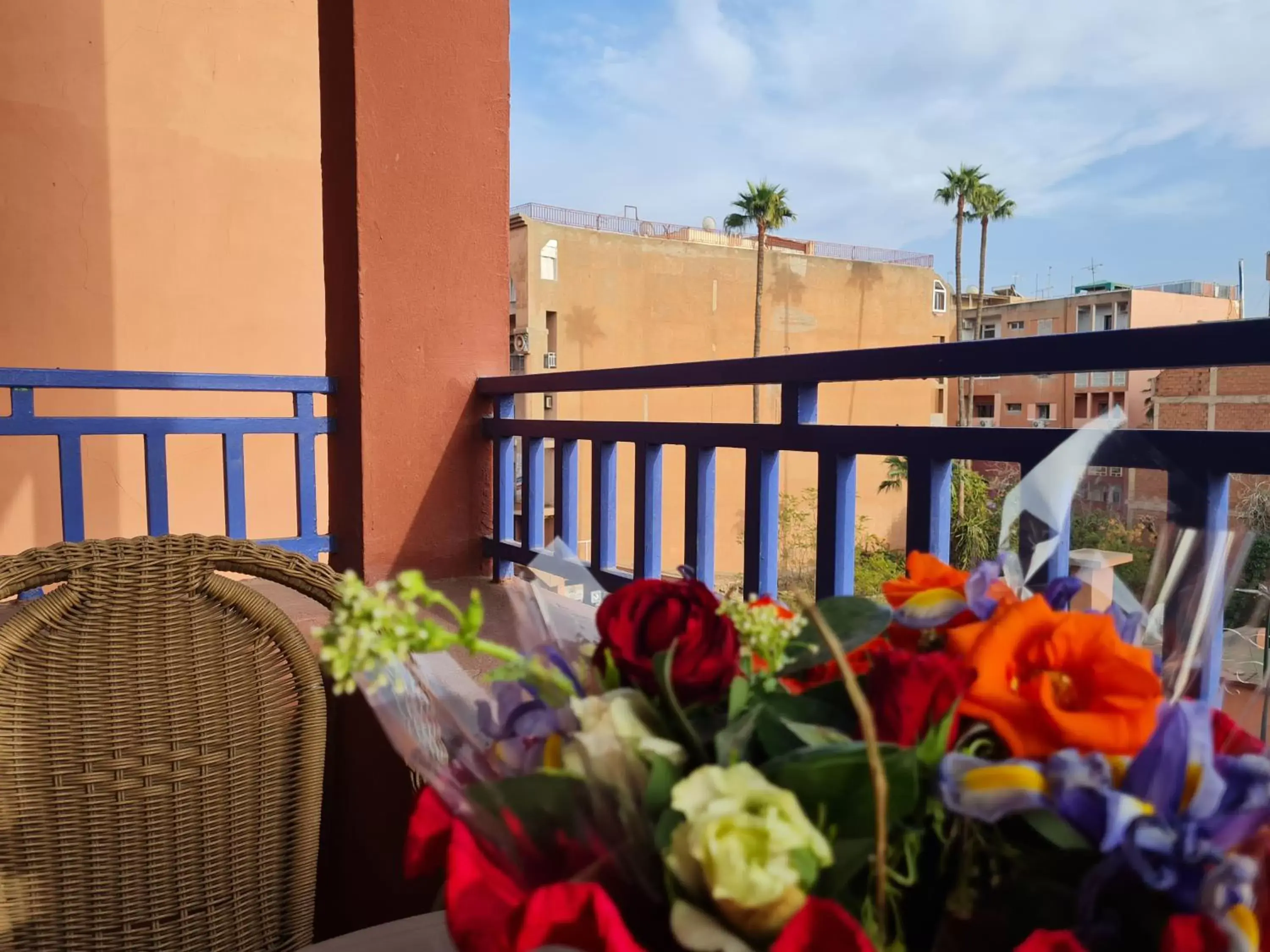 Balcony/Terrace in Hotel Tachfine