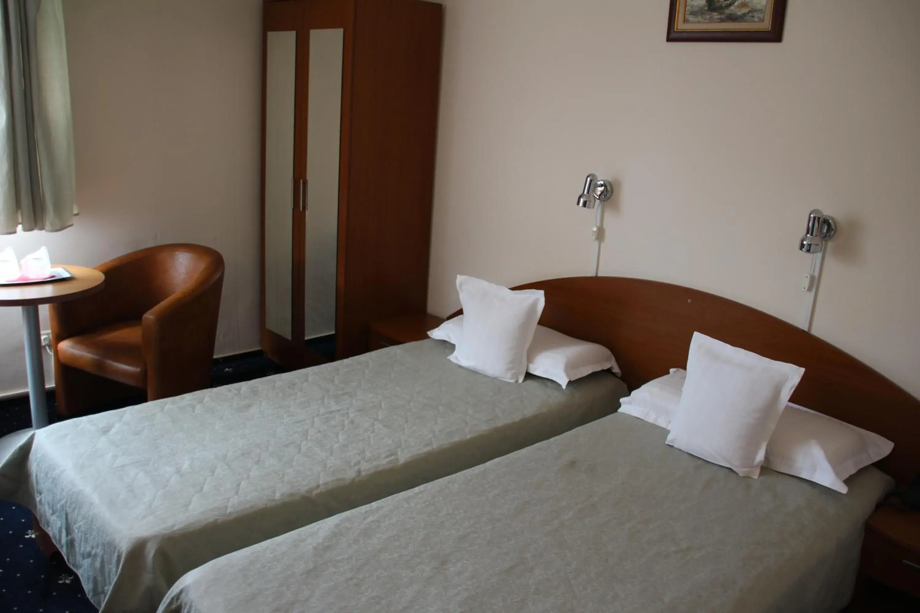 Bed in Hotel Egreta