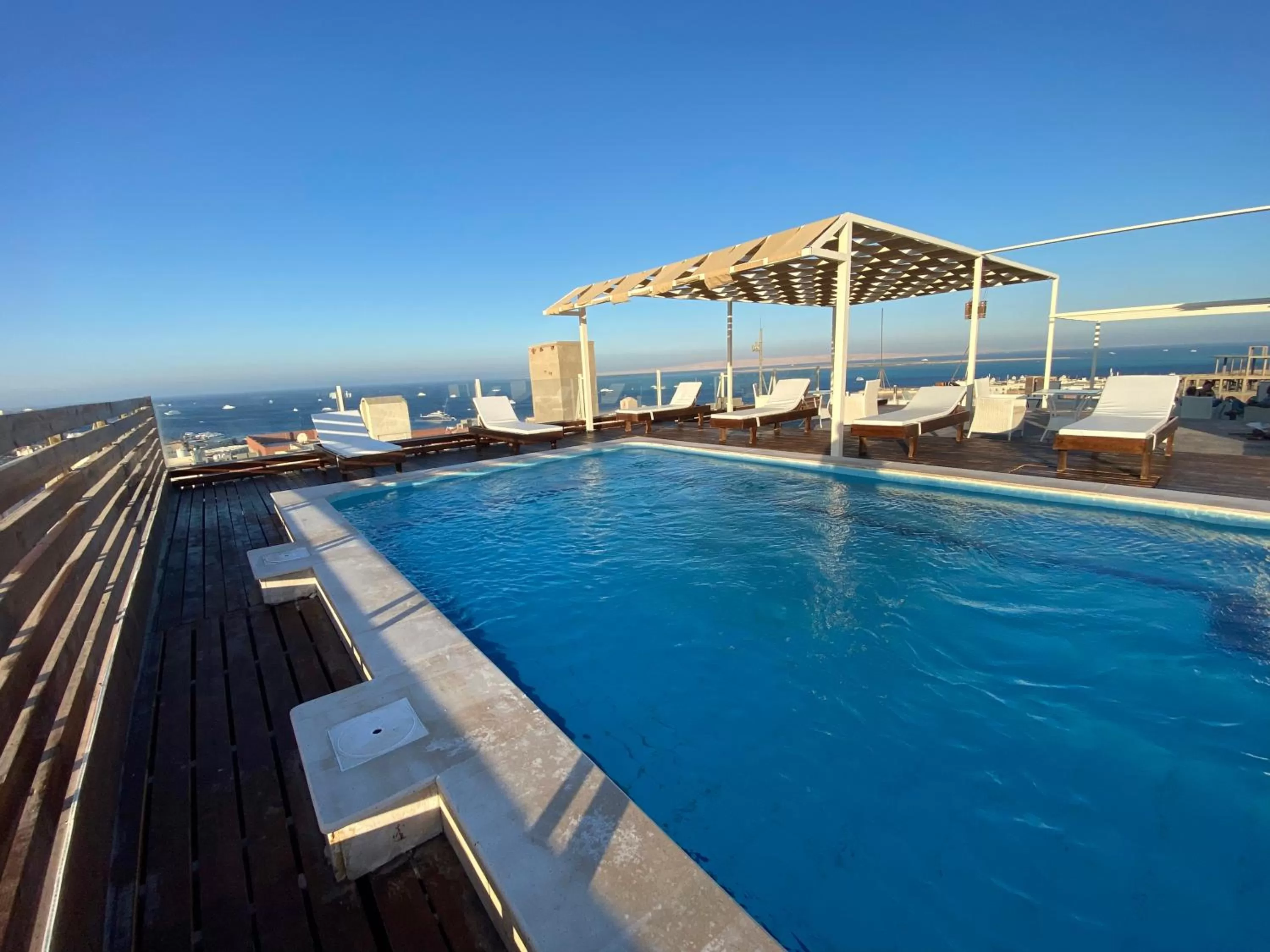 Swimming Pool in Charbel apartments