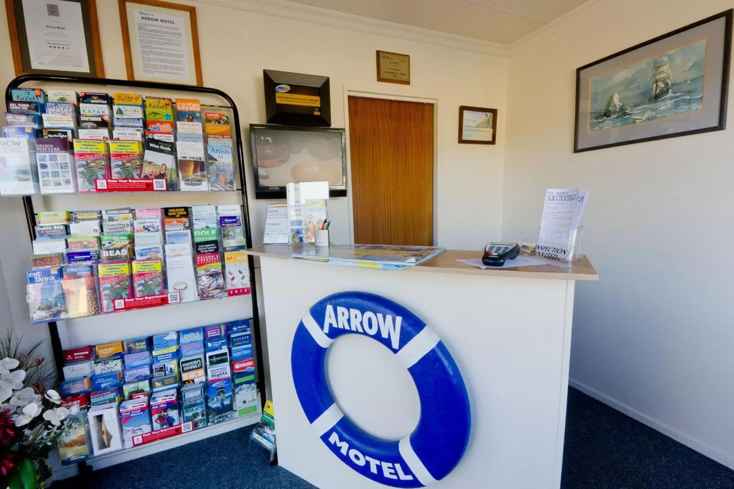 Lobby or reception in Arrow Motel Apartments Lobby or reception in Arrow Motel Apartments