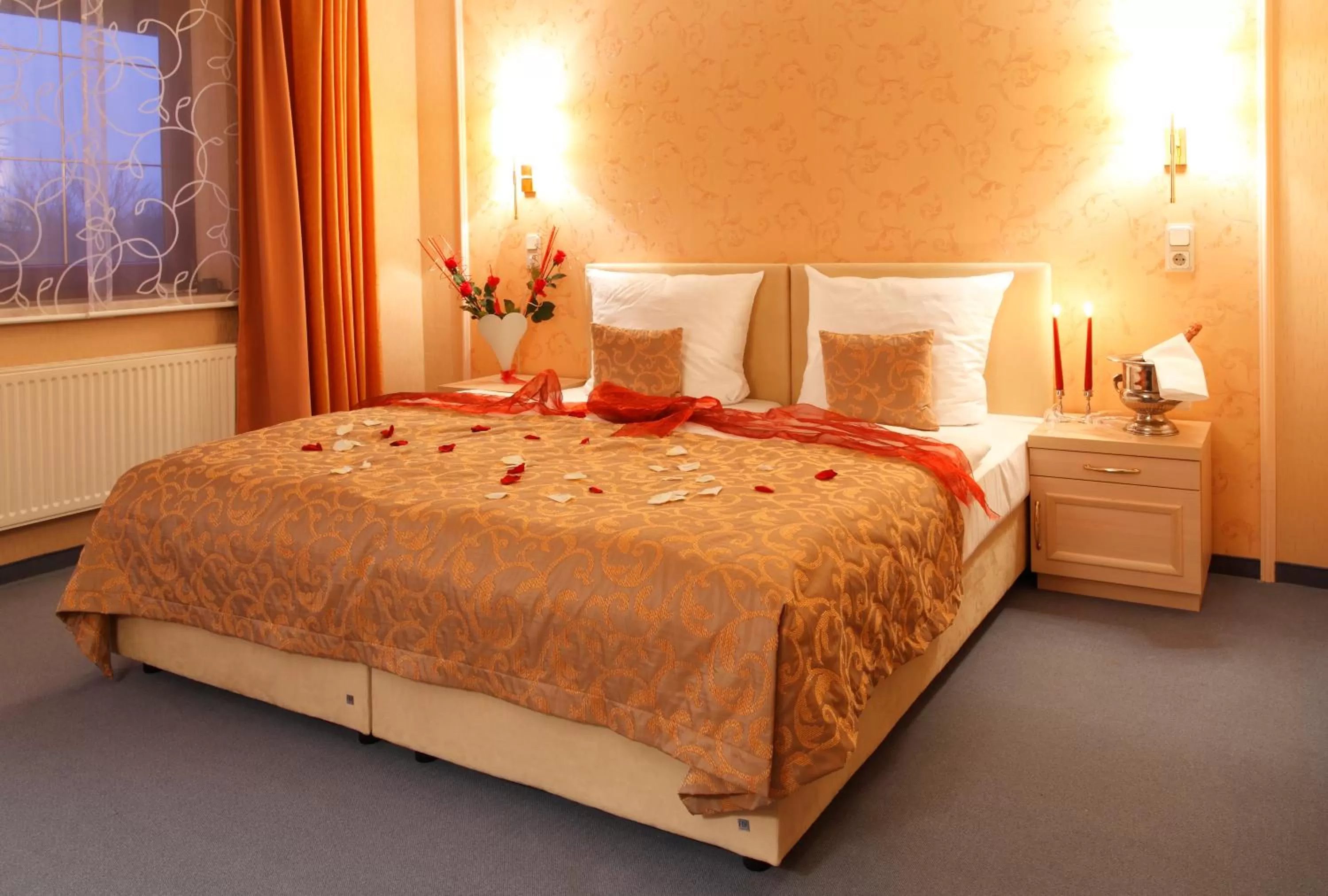 Bedroom, Bed in Willmersdorfer Hof