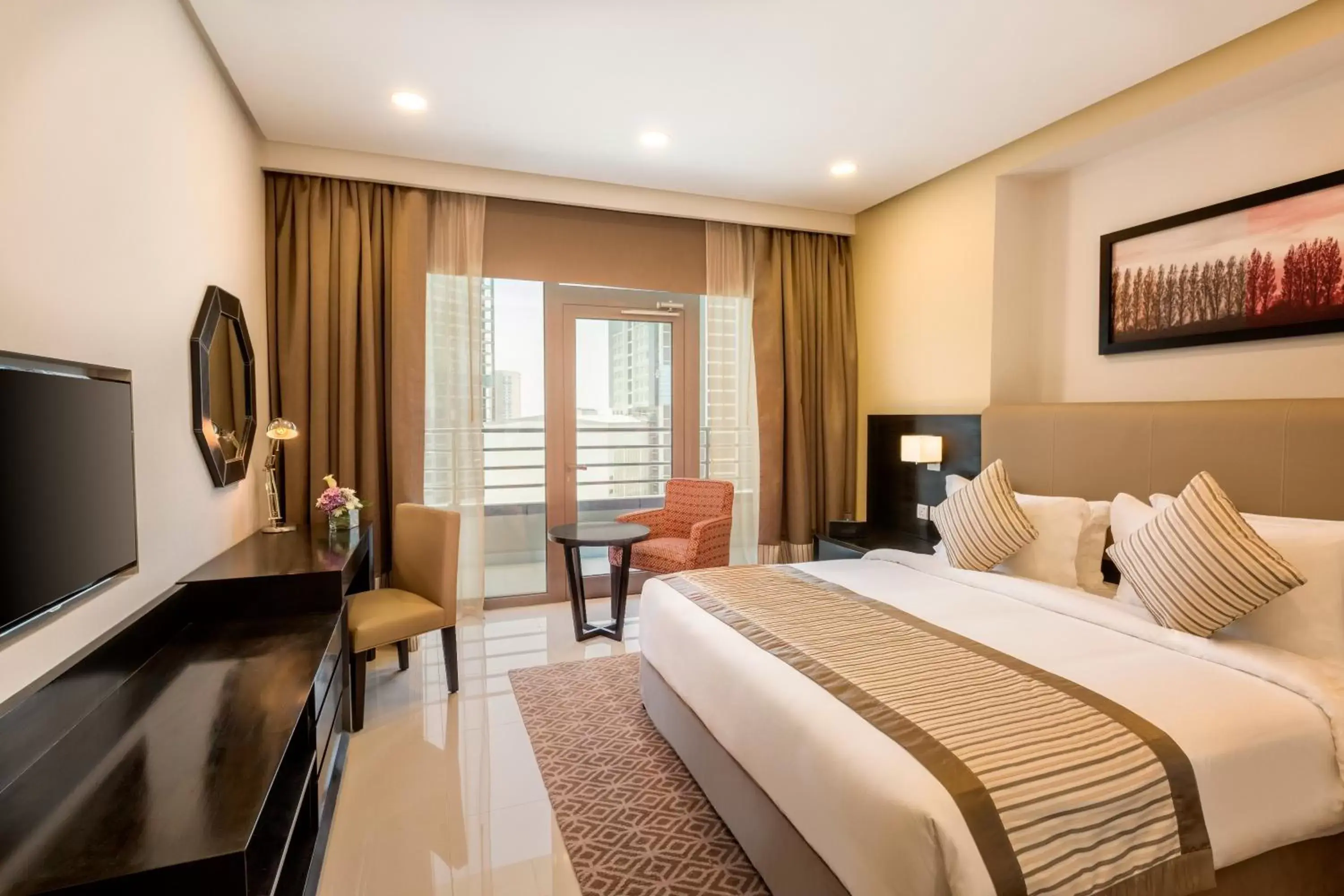 Bed, Room Photo in Ramada Hotel and Suites Amwaj Islands