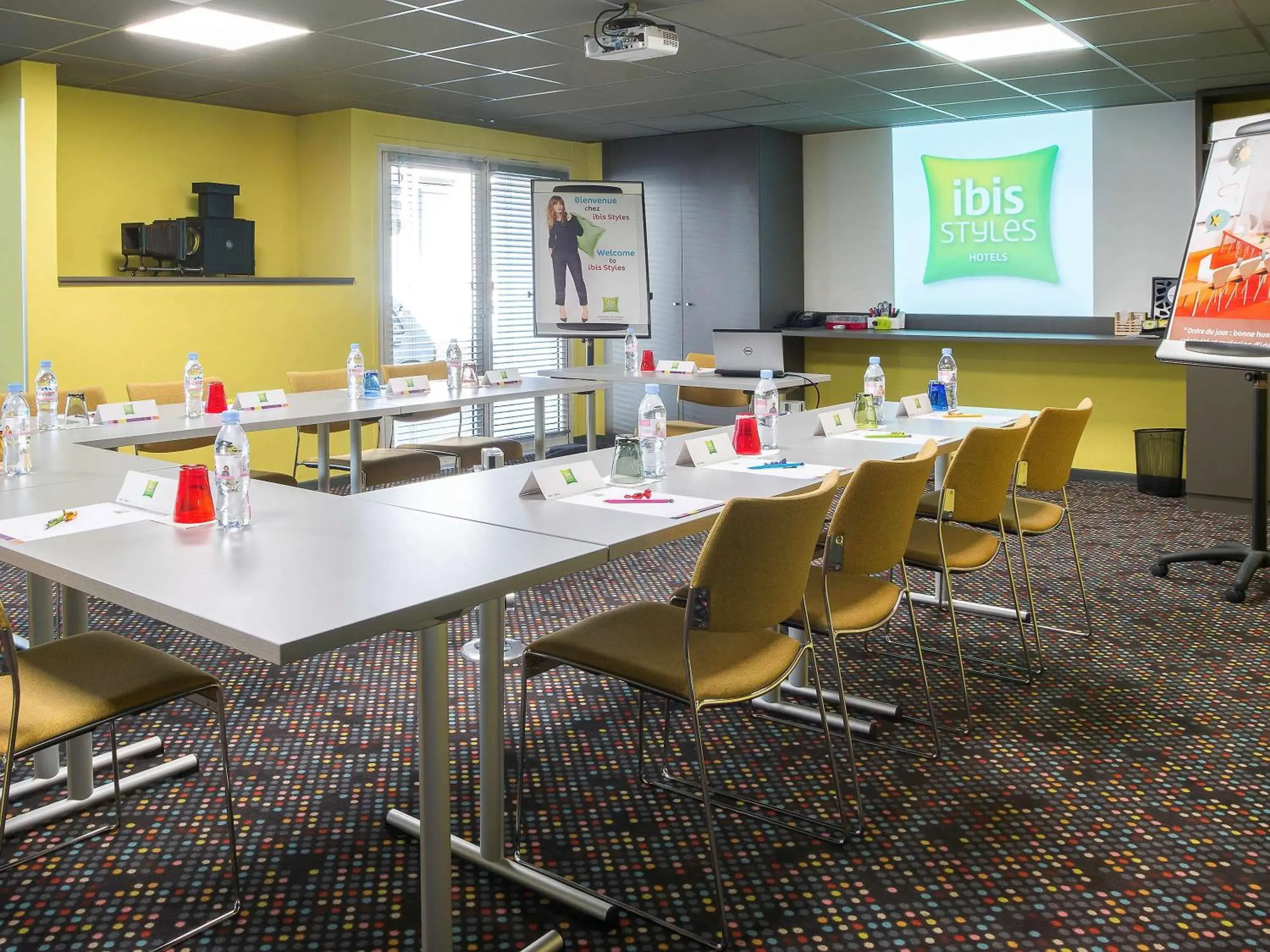 On site in ibis Styles Lyon Confluence
