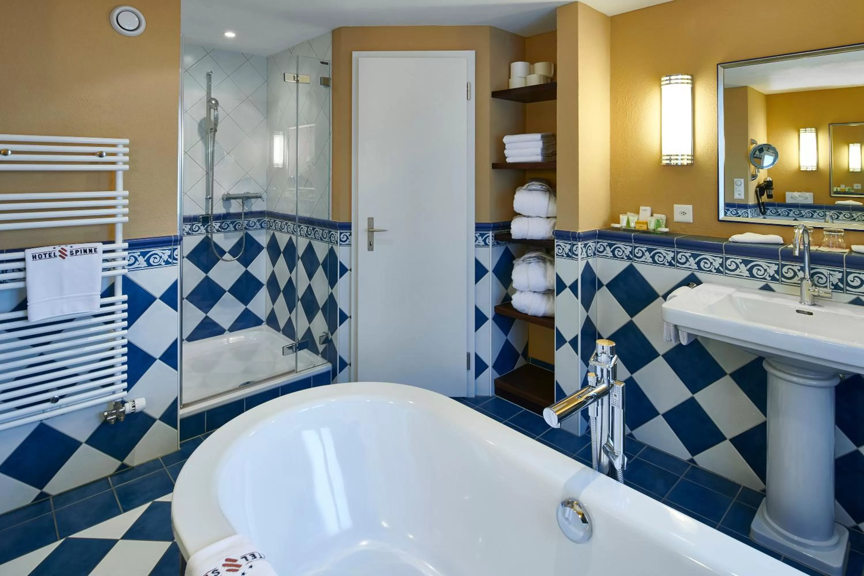 Shower in Hotel Spinne Grindelwald