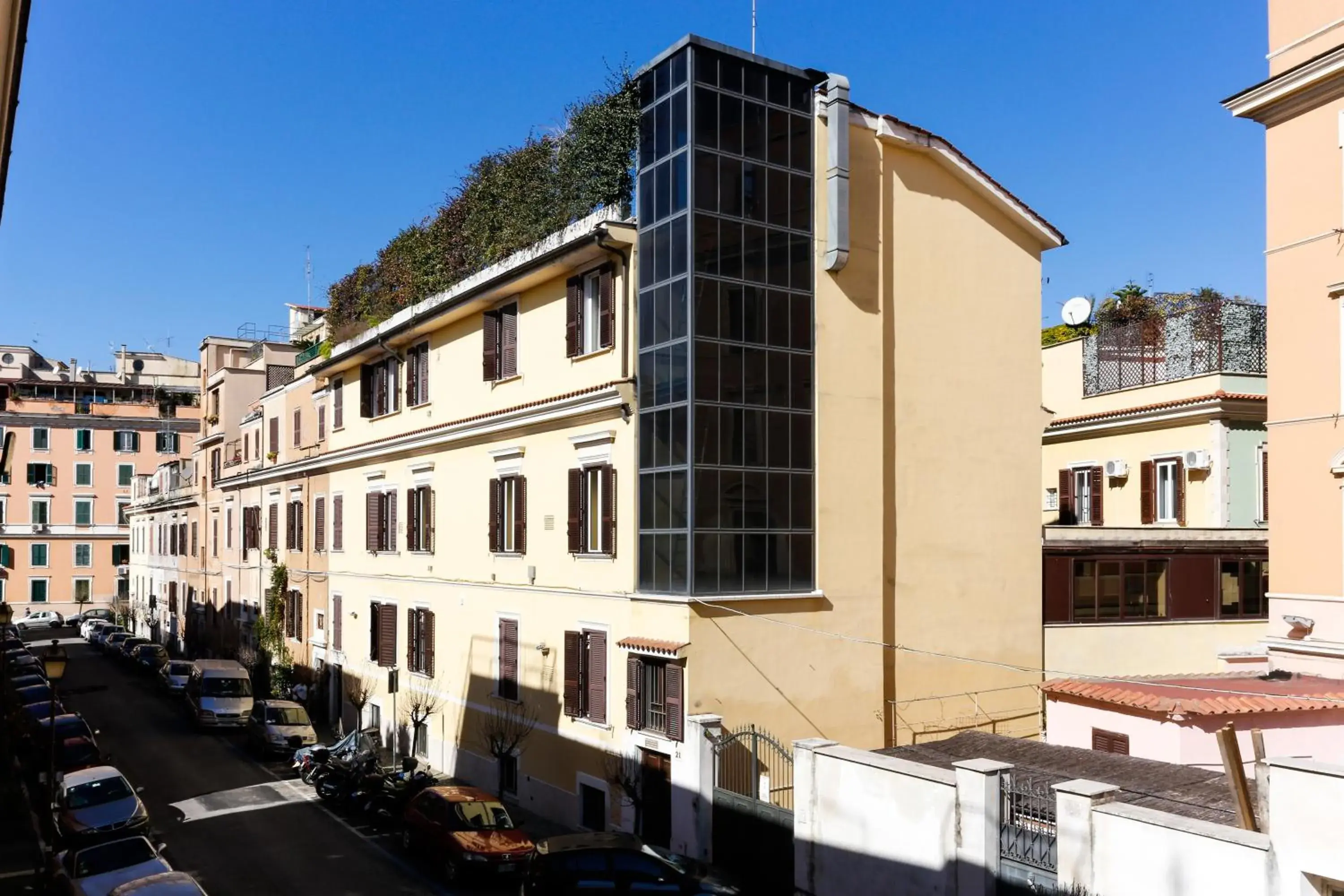 Street view, Property Building in Hotel Tempio Di Pallade