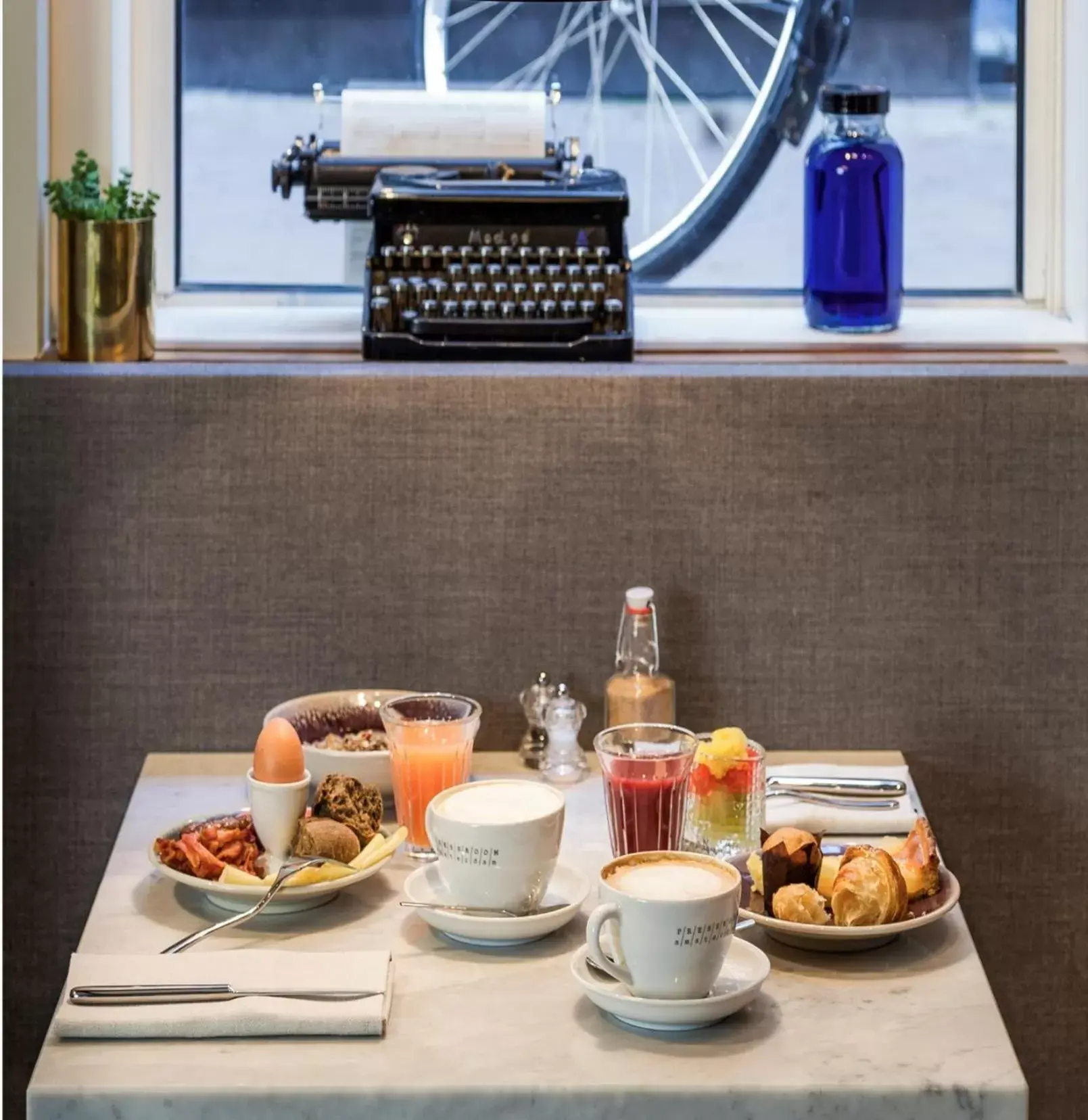 Buffet breakfast in INK Hotel Amsterdam - MGallery