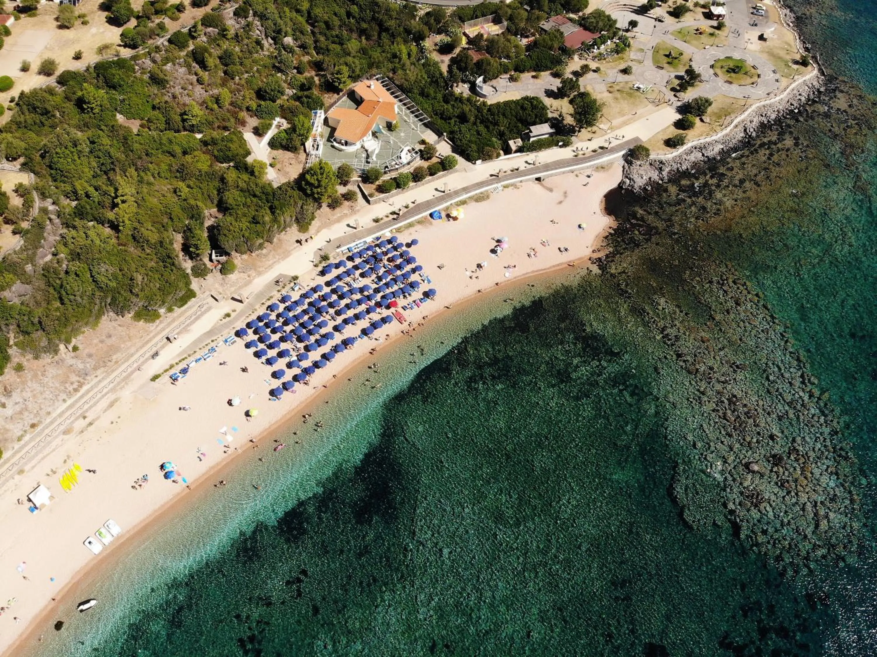 Beach in Club Esse Cala Gonone