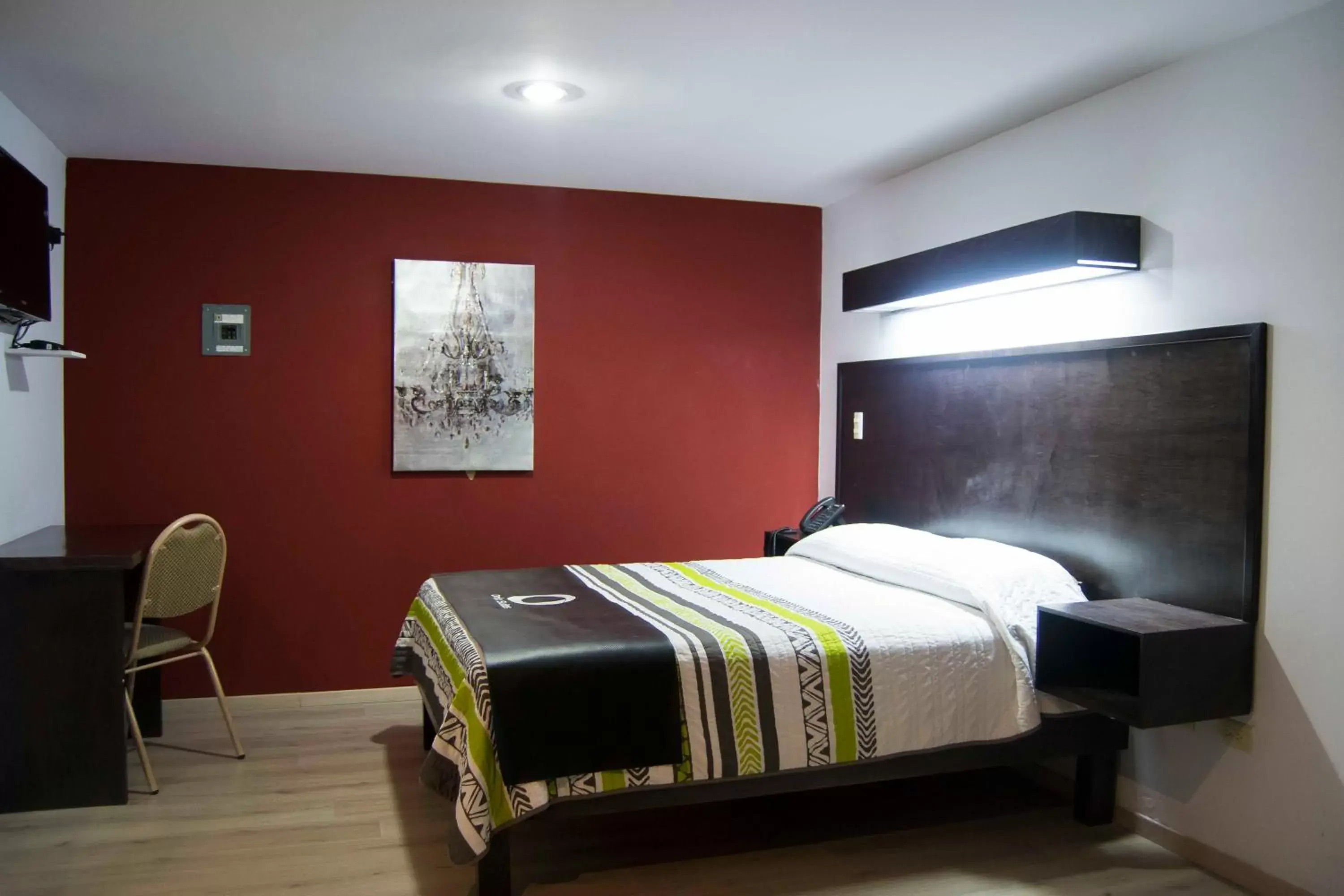 Bed in Hotel Onix Suites