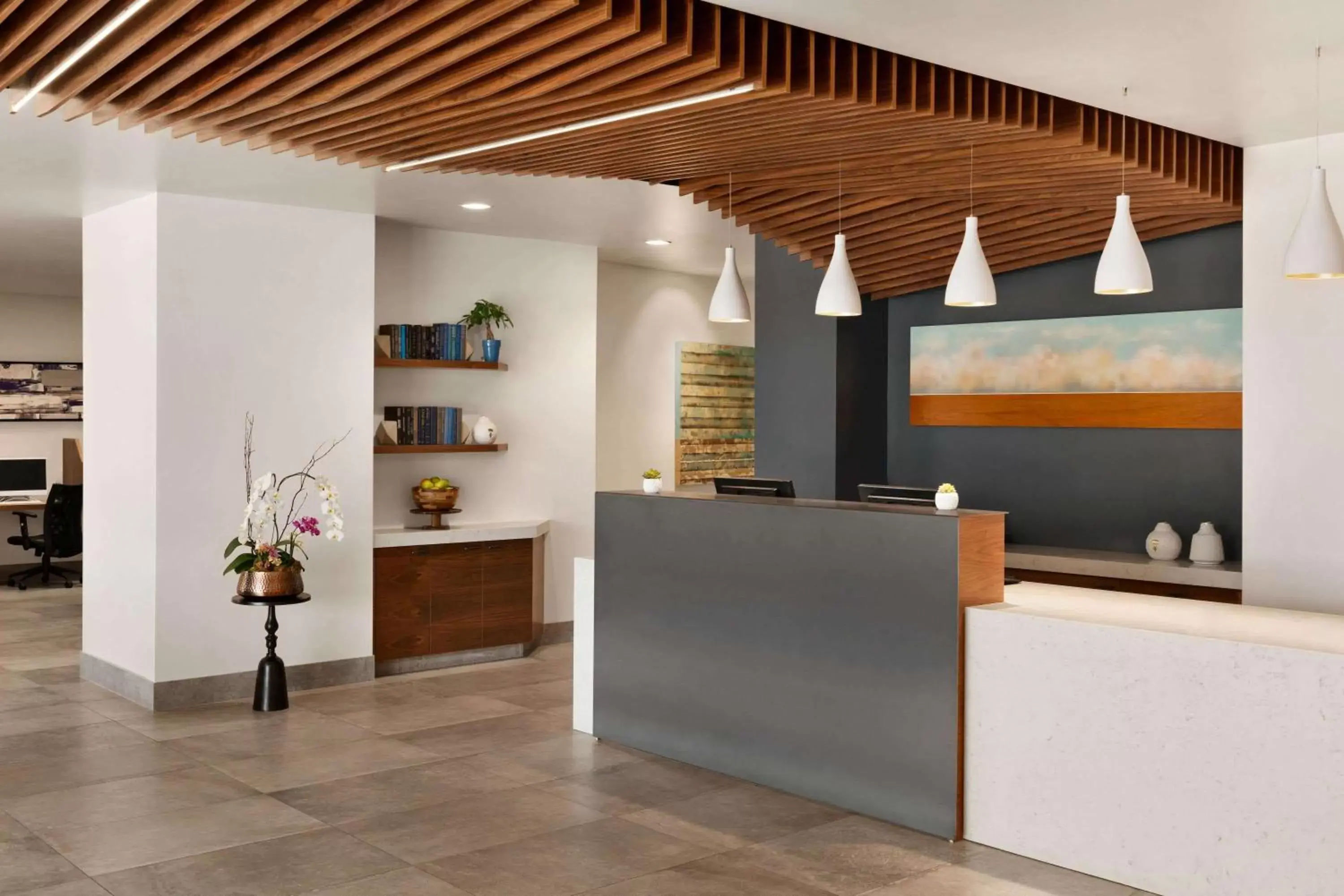 Lobby or reception in La Quinta by Wyndham San Luis Obispo Lobby or reception in La Quinta by Wyndham San Luis Obispo