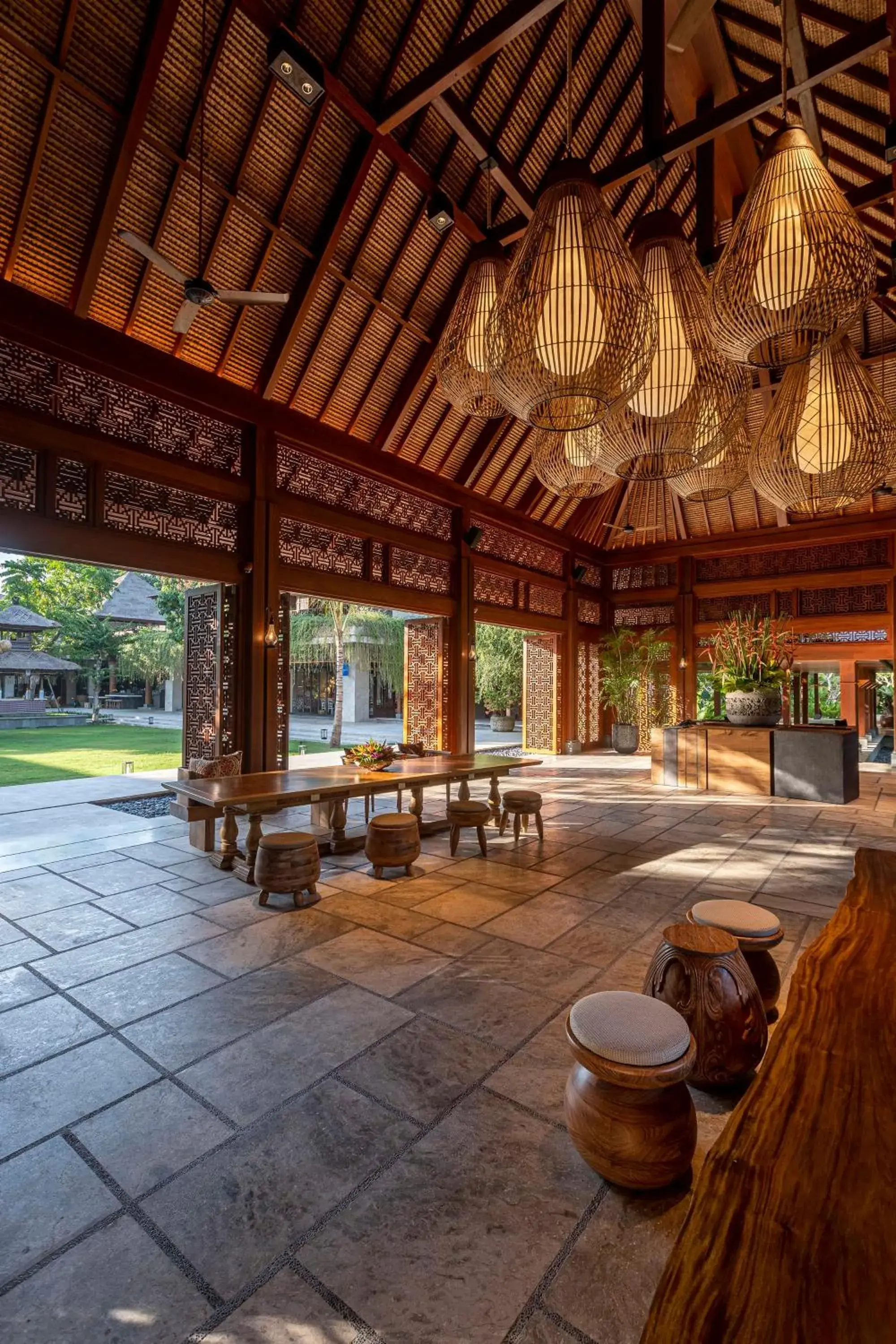 Lobby or reception, Restaurant/Places to Eat in Andaz Bali - a Concept by Hyatt
