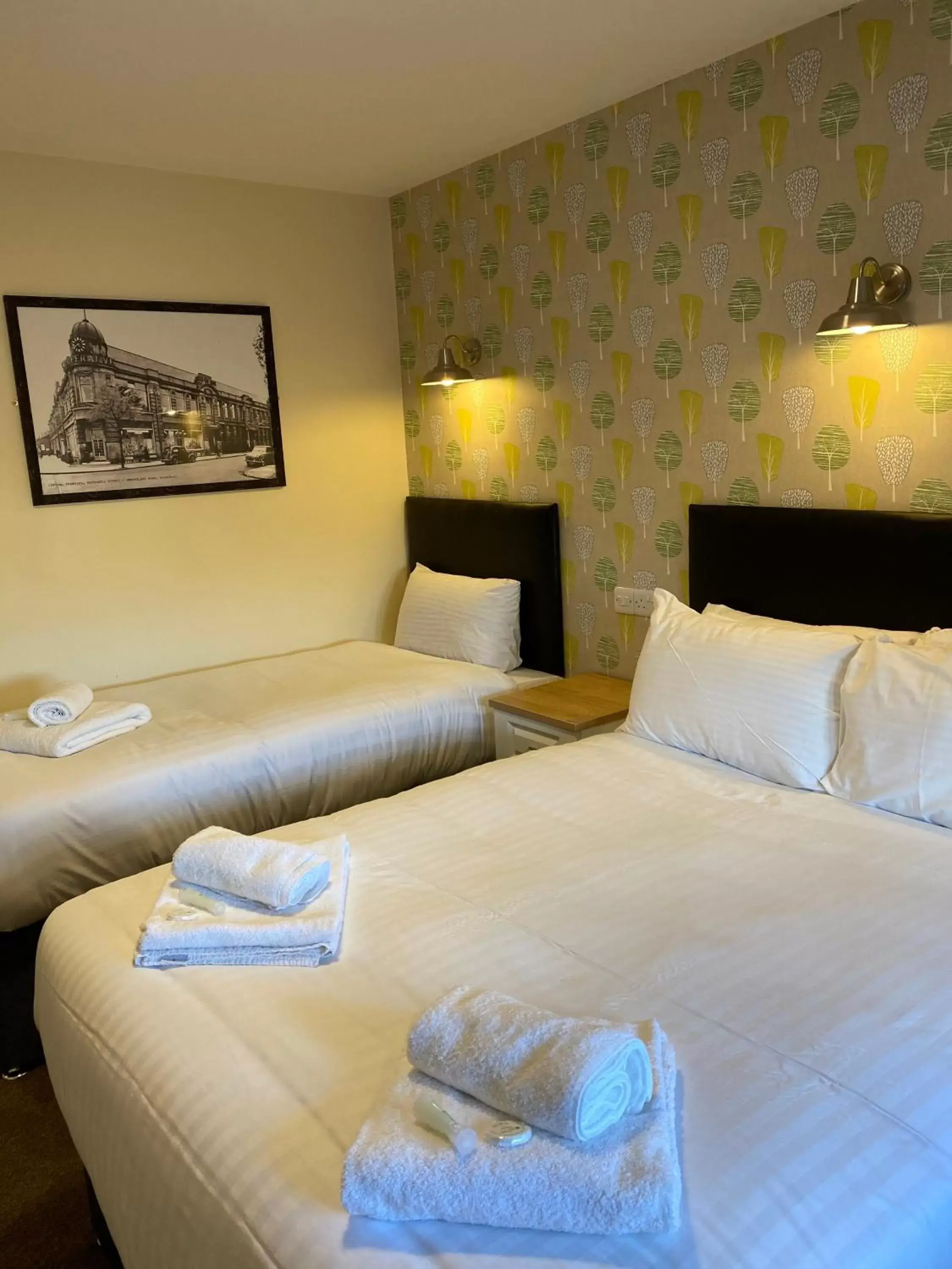 Bed in The Bournbrook Inn