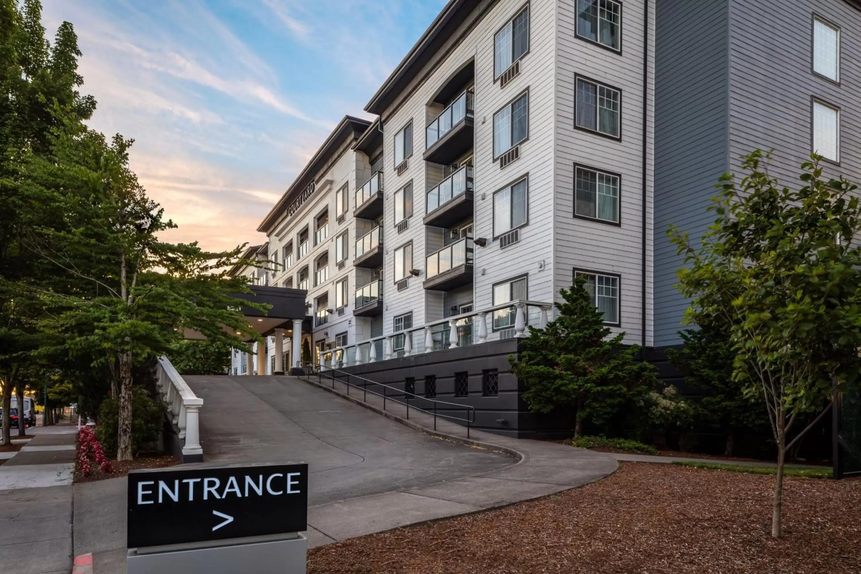 Property Building in Courtyard by Marriott Portland North