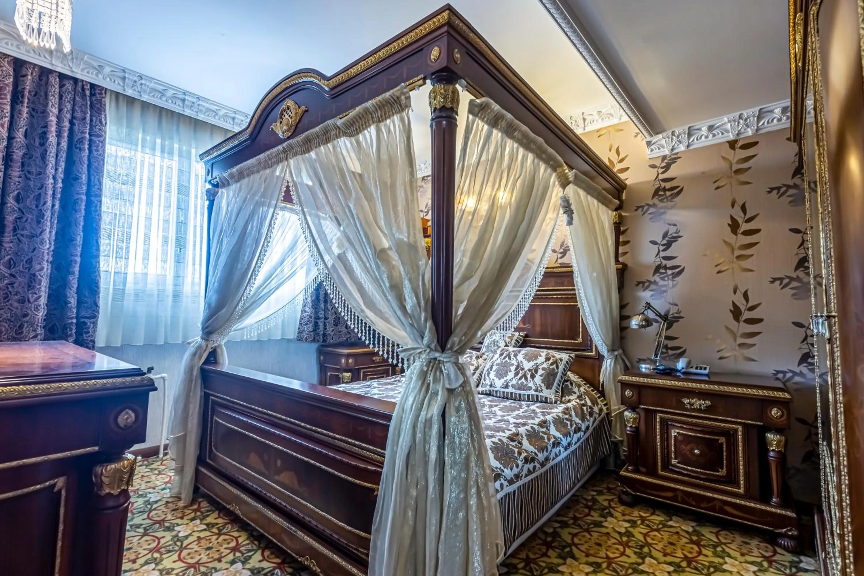 Bed in Marmaray Hotel