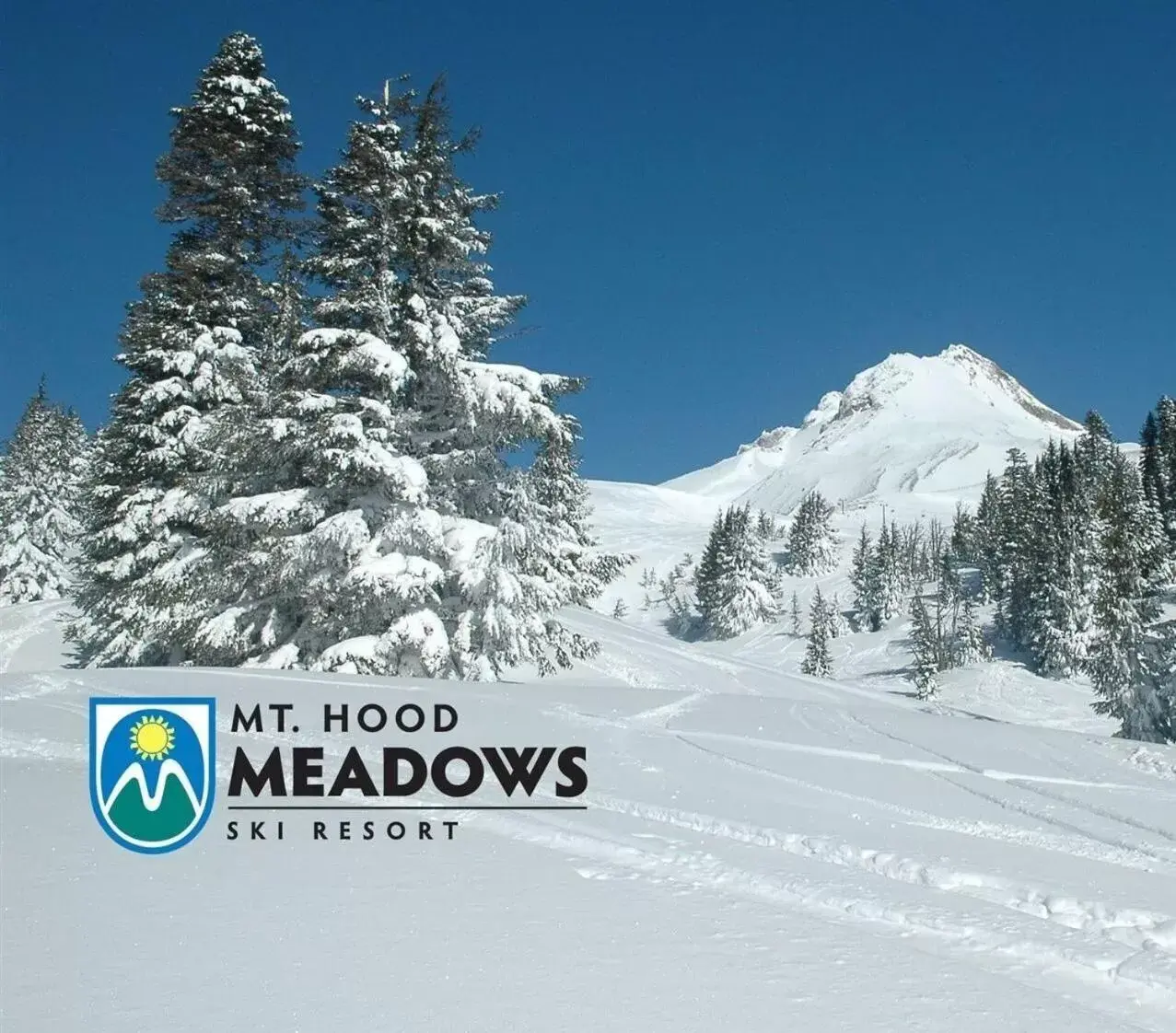 Nearby landmark, Winter in Cooper Spur Mountain Resort