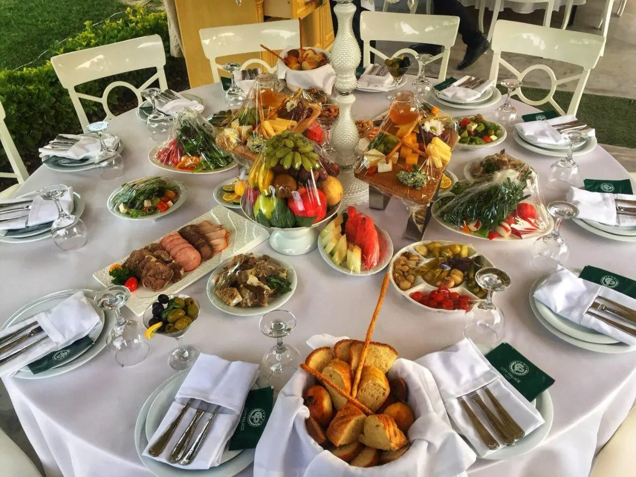 Food and drinks in City Palace Hotel Tashkent