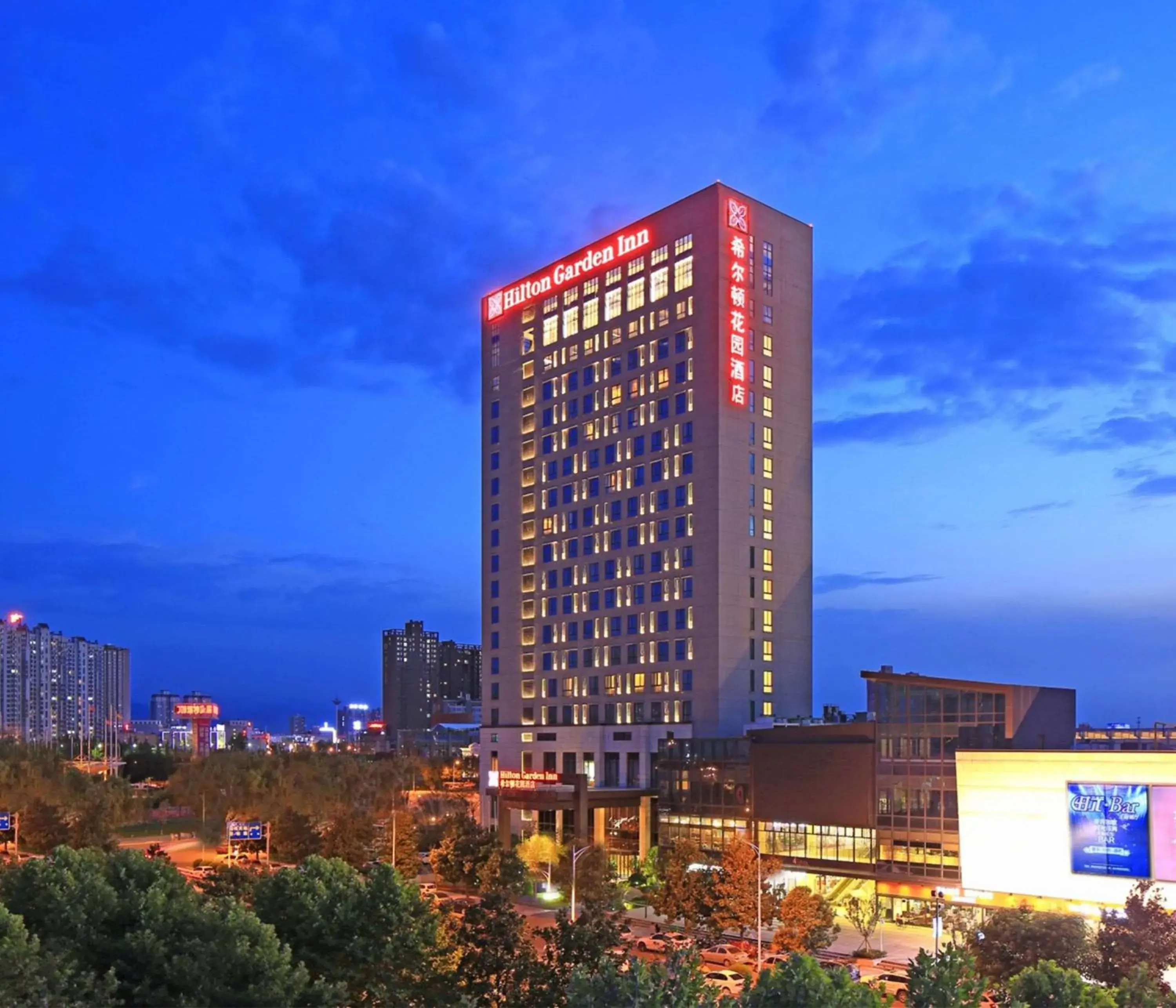 Property building in Hilton Garden Inn Xi'an High-Tech Zone