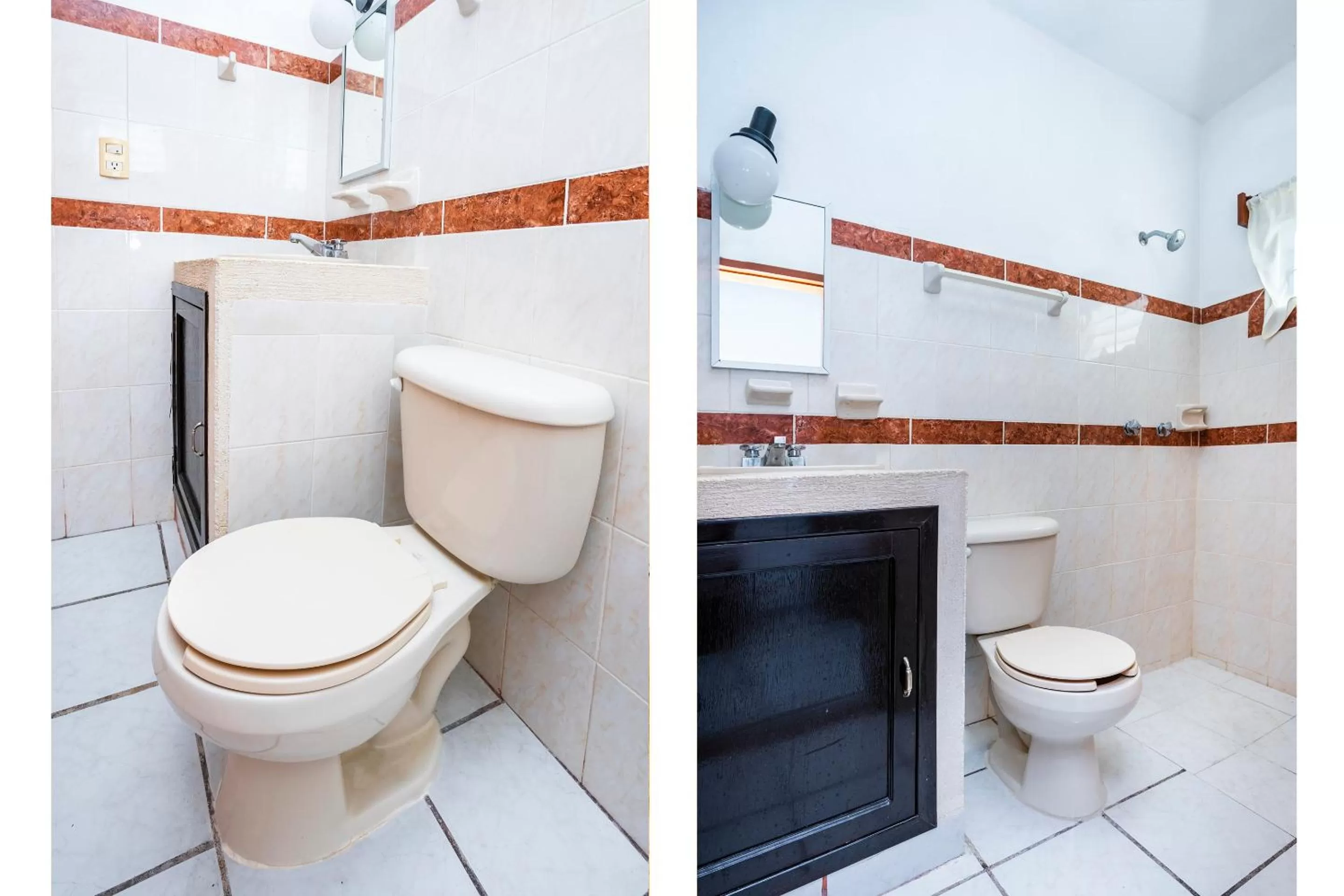 Bathroom in Capital O Oxtankah,chetumal bay