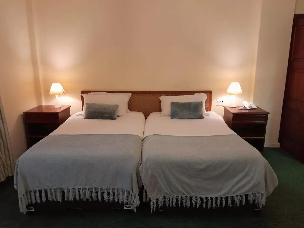 Bed in Magoebaskloof Hotel