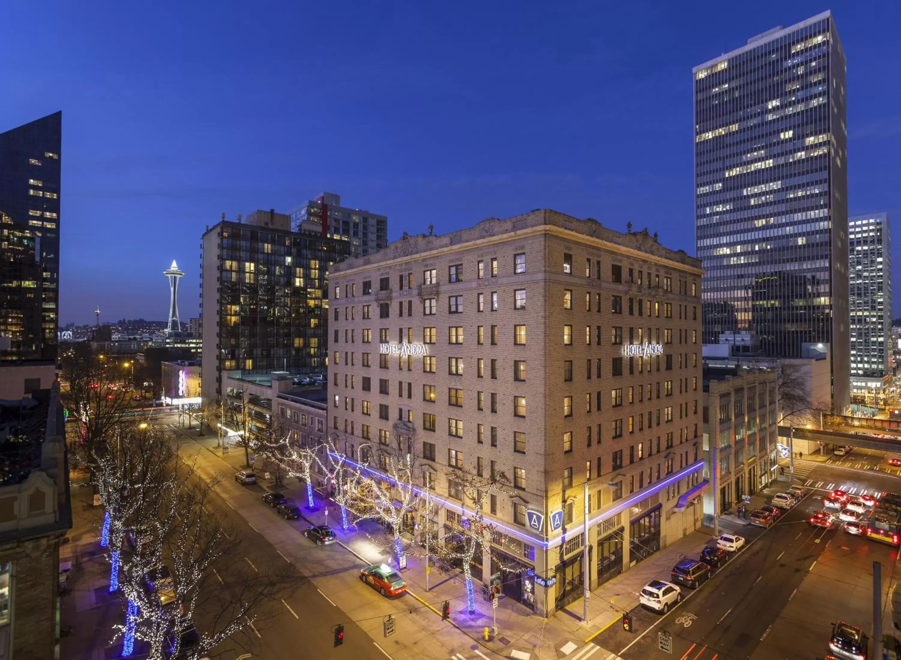 Facade/entrance in Hotel Andra Seattle MGallery Hotel Collection