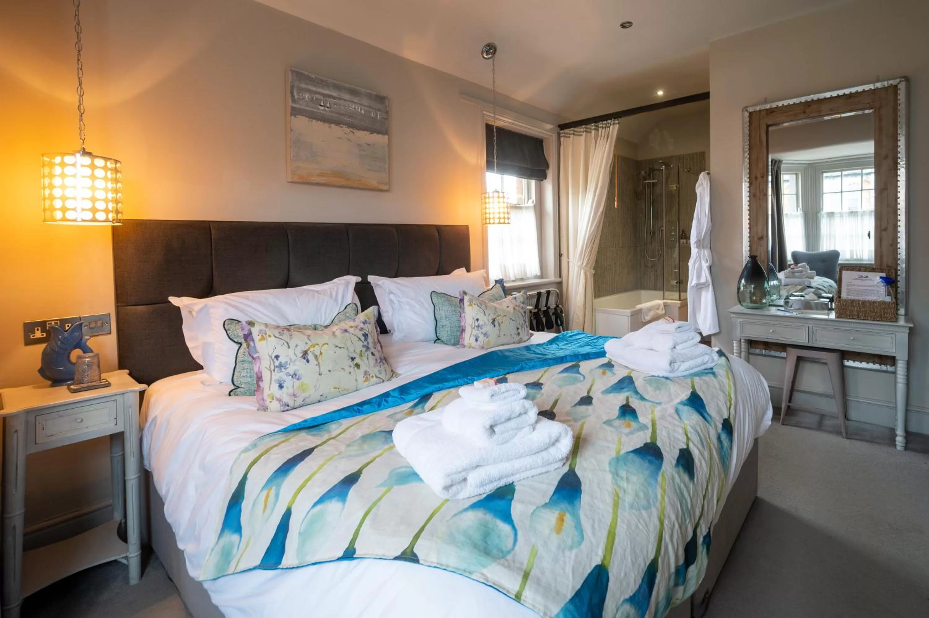 Bed in No33 HUNSTANTON BOUTIQUE ROOMS