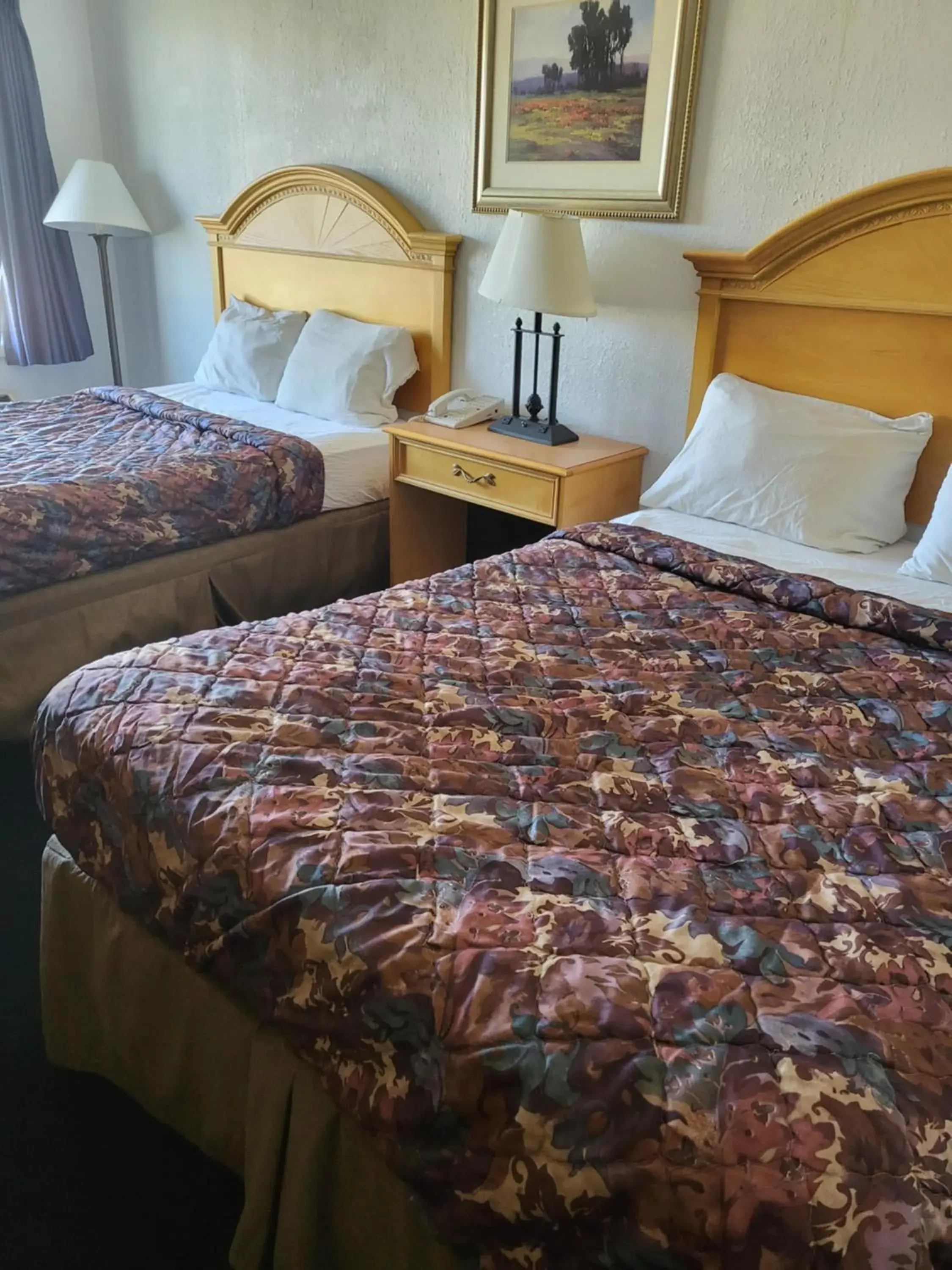 Bed in Rodeway Inn