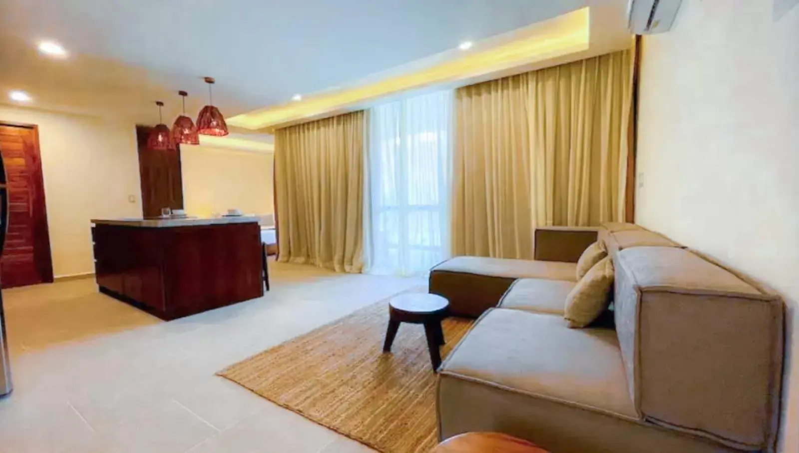 Bedroom, Seating Area in The Waves Tulum