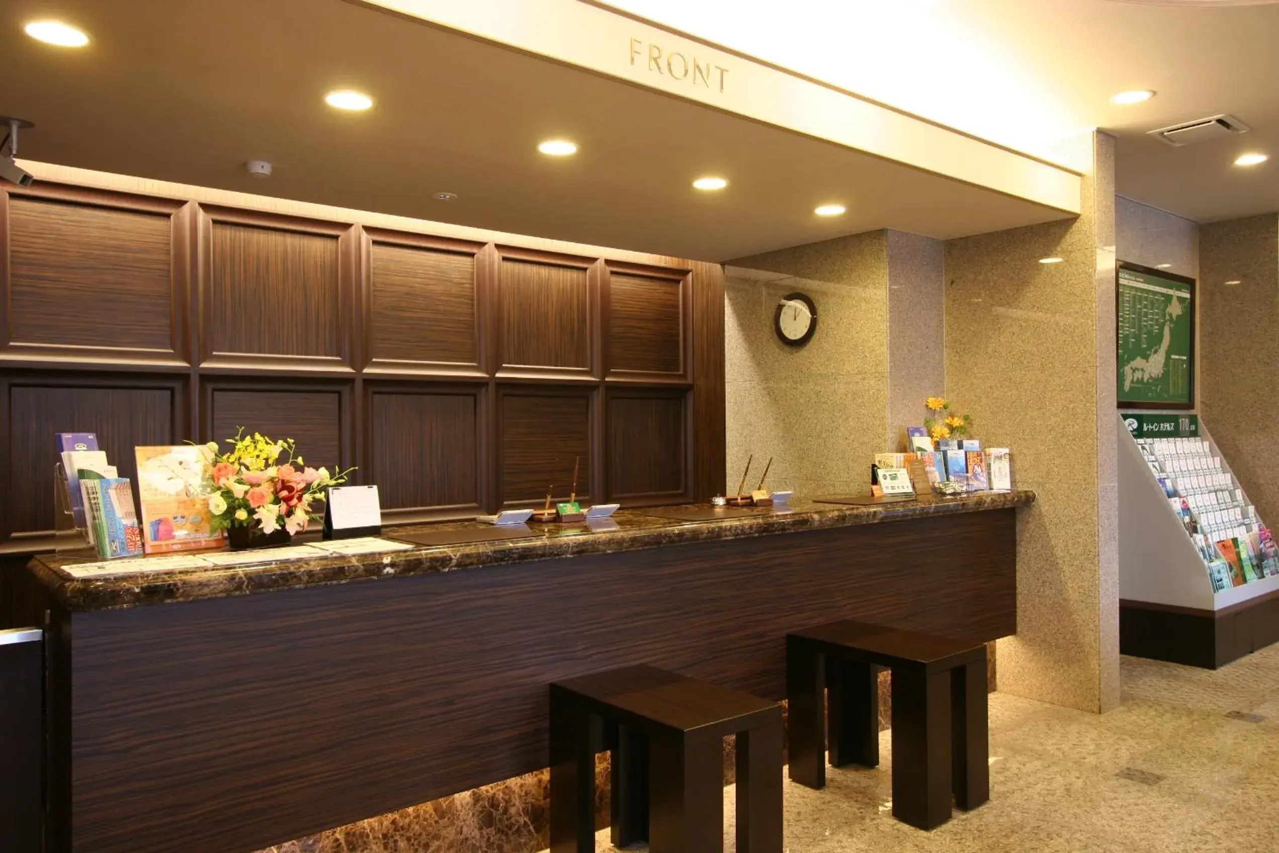 Lobby or reception in Hotel Route Inn Yaizu Inter