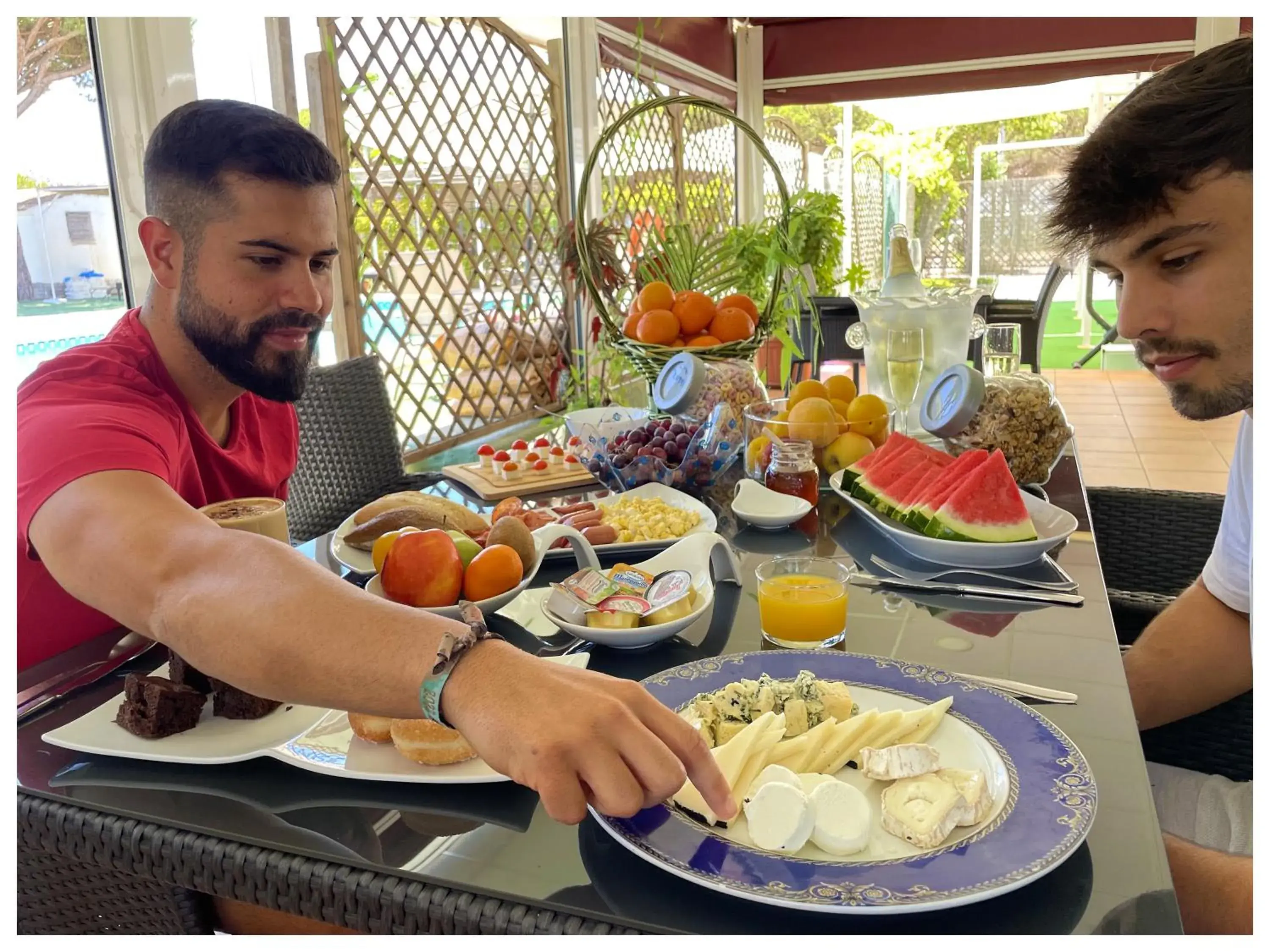 Breakfast in Hotel Albaida Nature