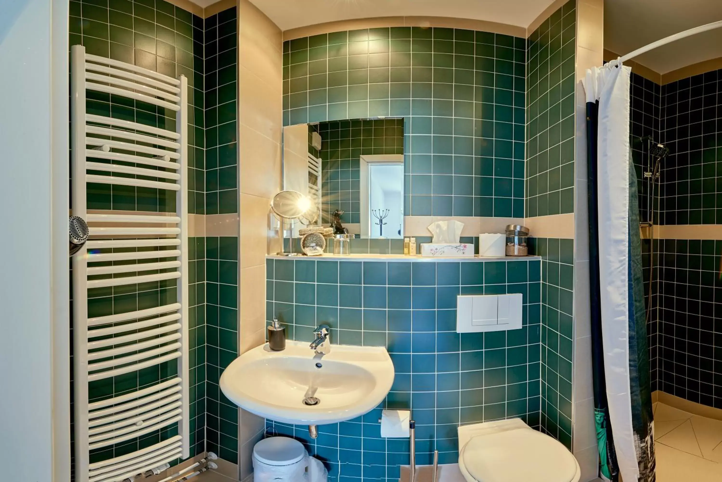 Shower, Bathroom in Hotel Zur alten Stadtkellerei Leipzig