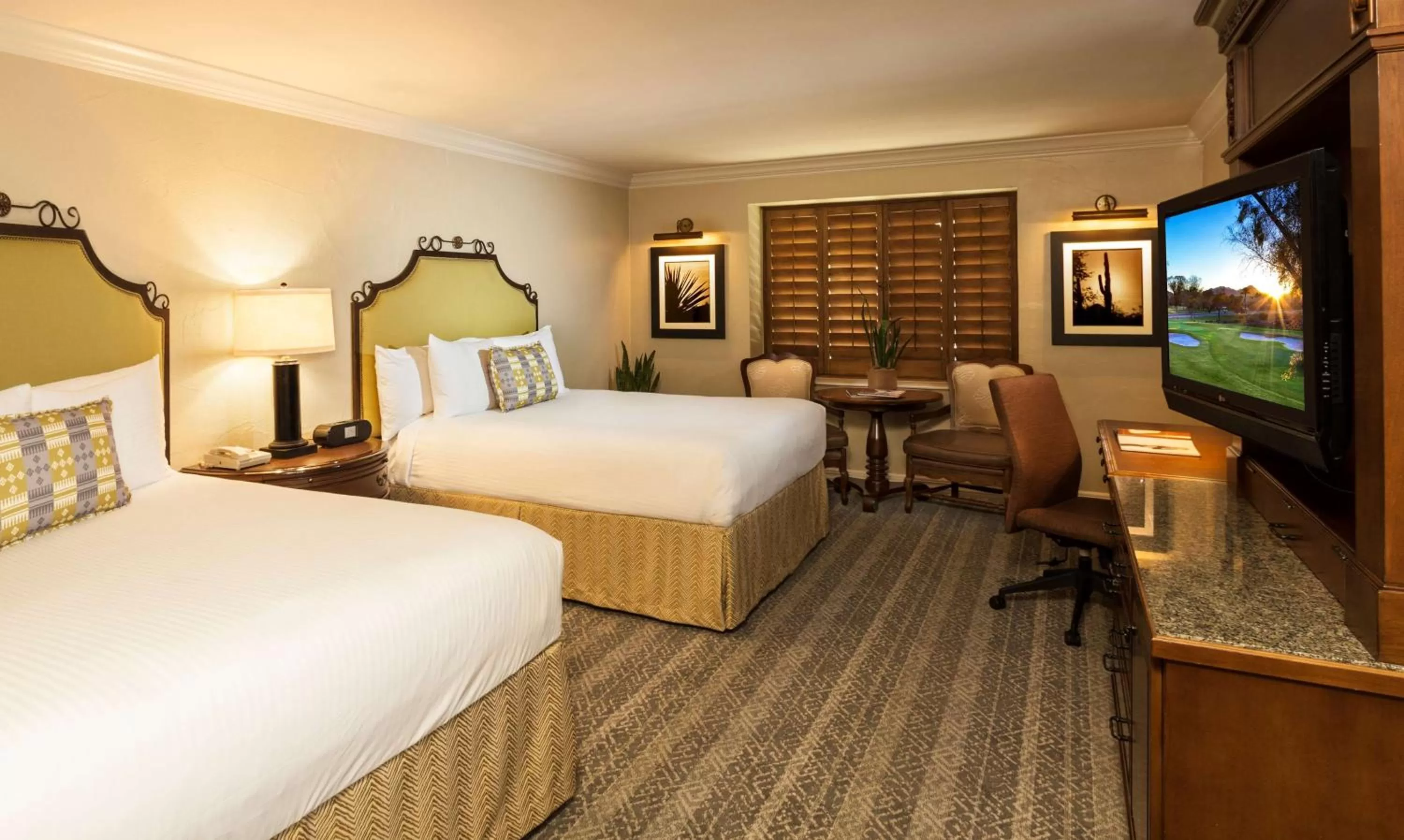 Bedroom in The Scottsdale Resort at McCormick Ranch