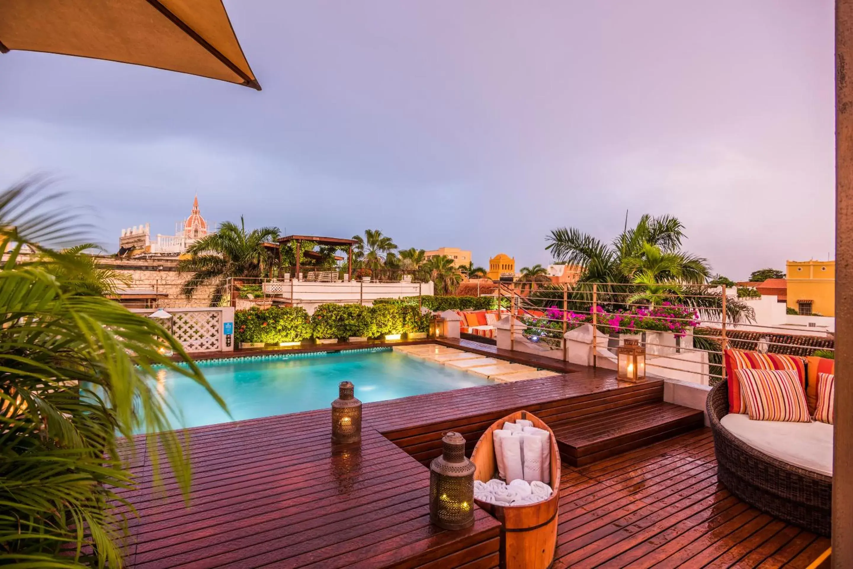 Swimming pool in Ananda Hotel Boutique