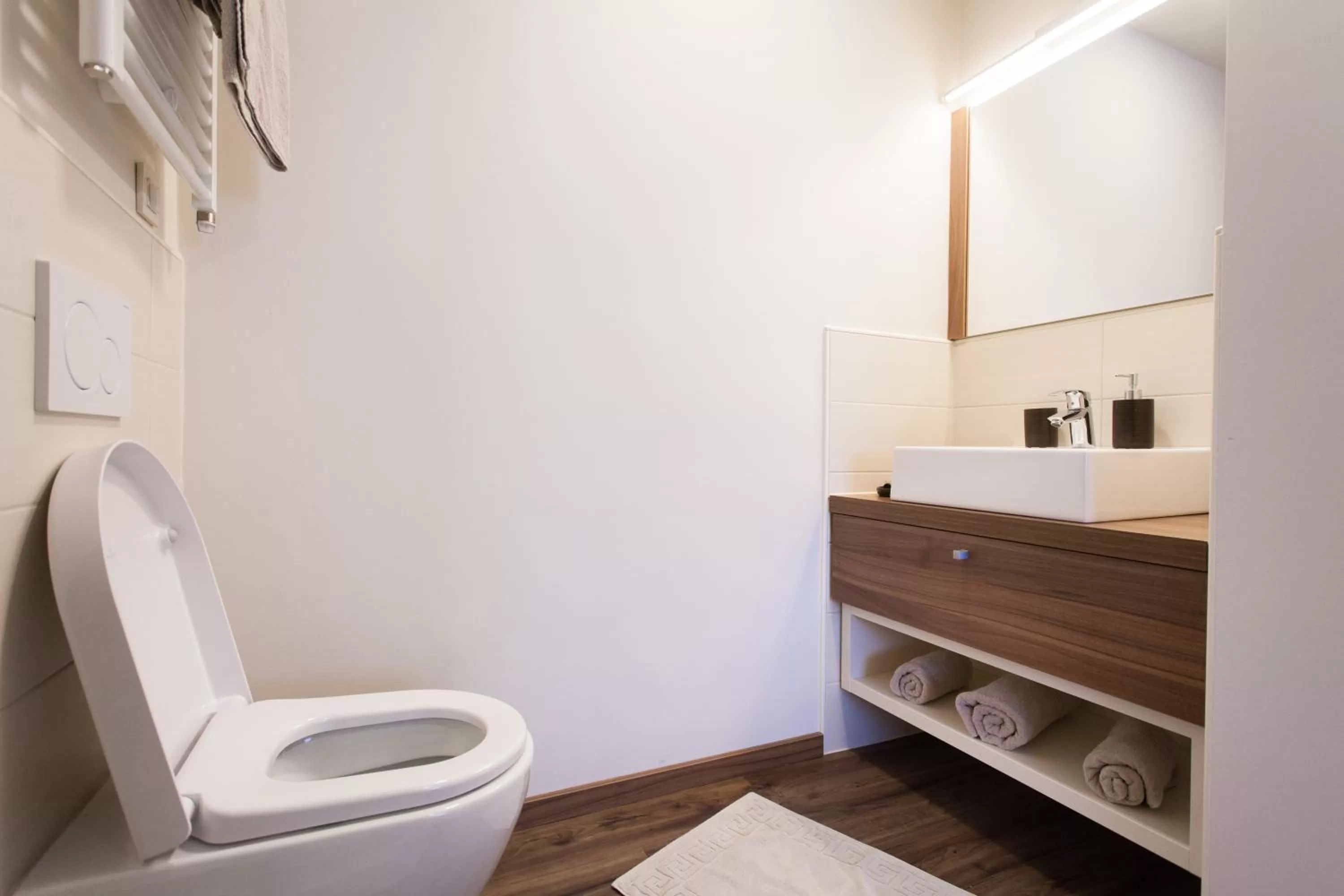 Bathroom in Hotel Pomaranča