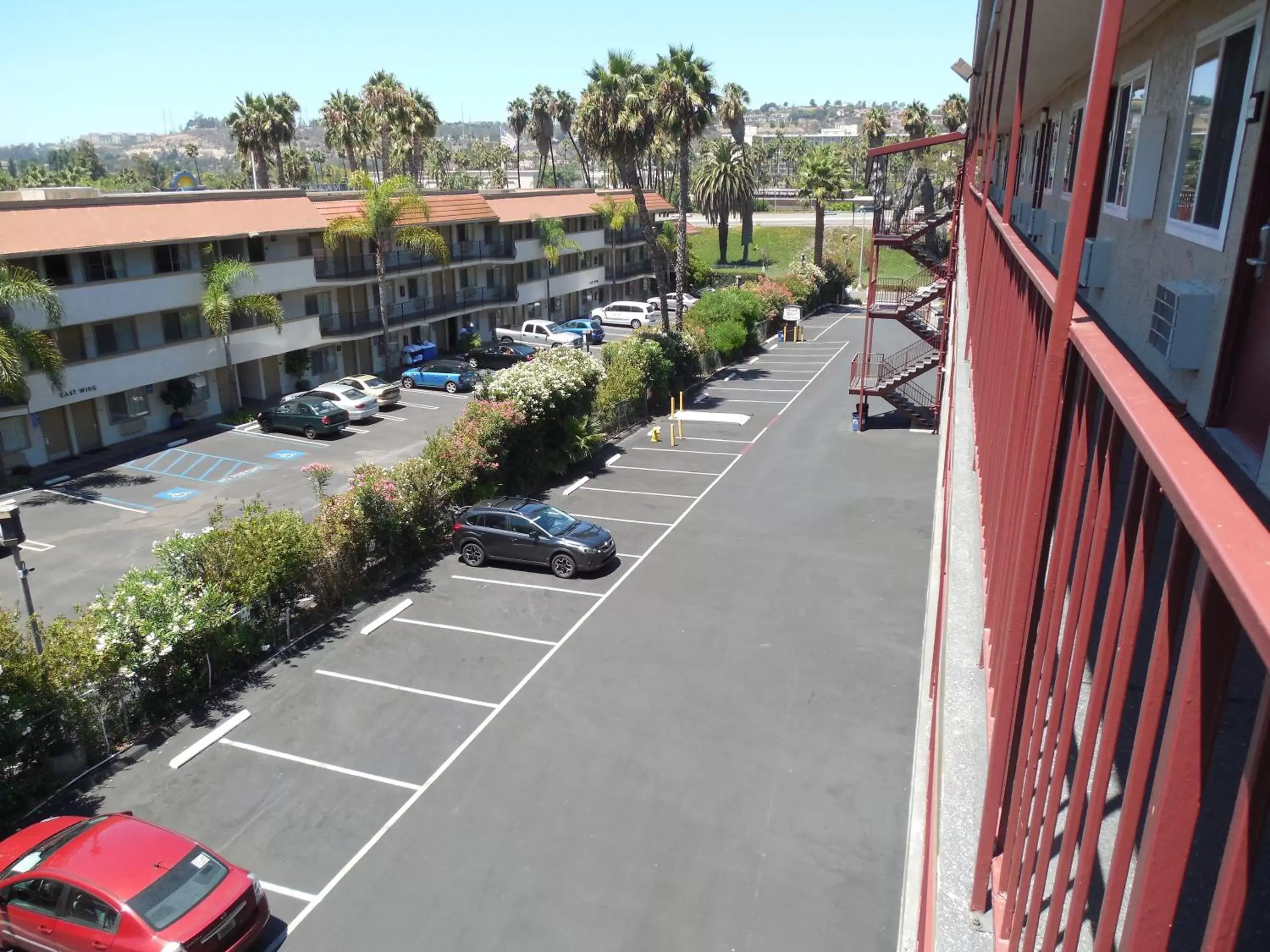 View (from property/room) in Super 8 by Wyndham San Diego Hotel Circle