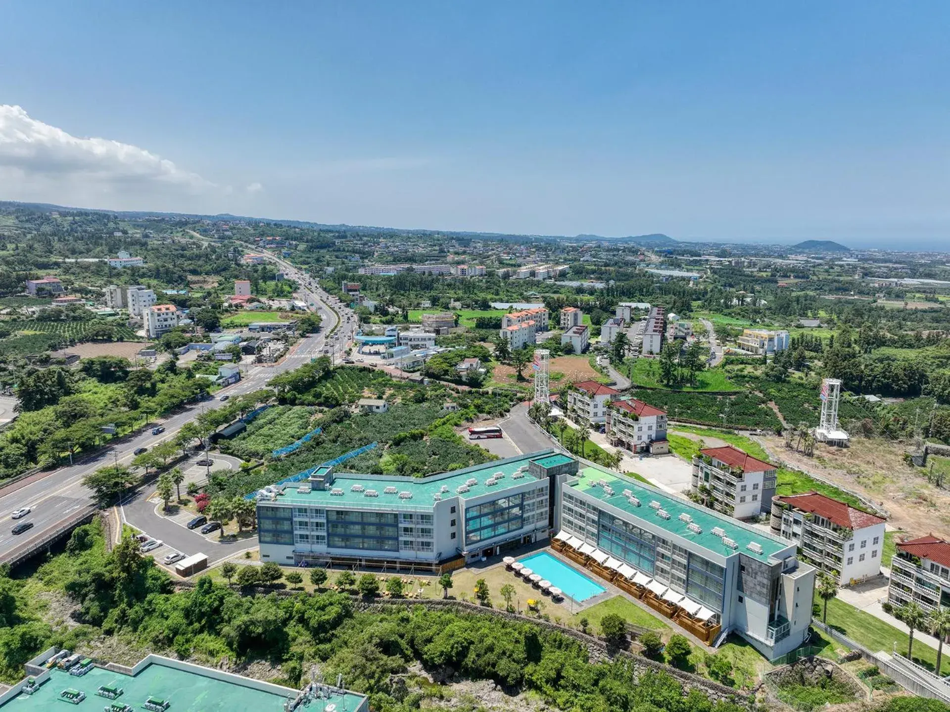 Bird's-eye View in JEJU Shangrila Hotel&Resort