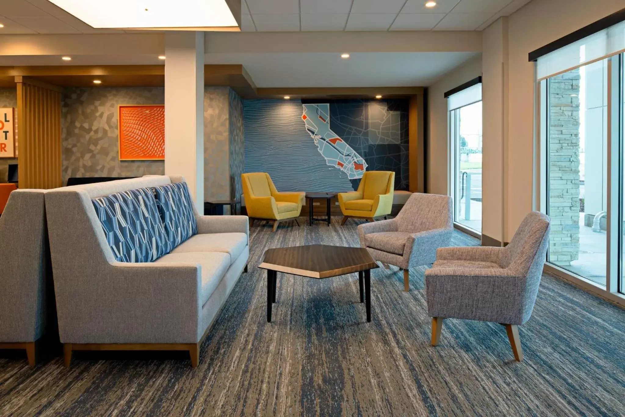 Property building, Seating Area in Holiday Inn Express & Suites - Hollister, an IHG Hotel