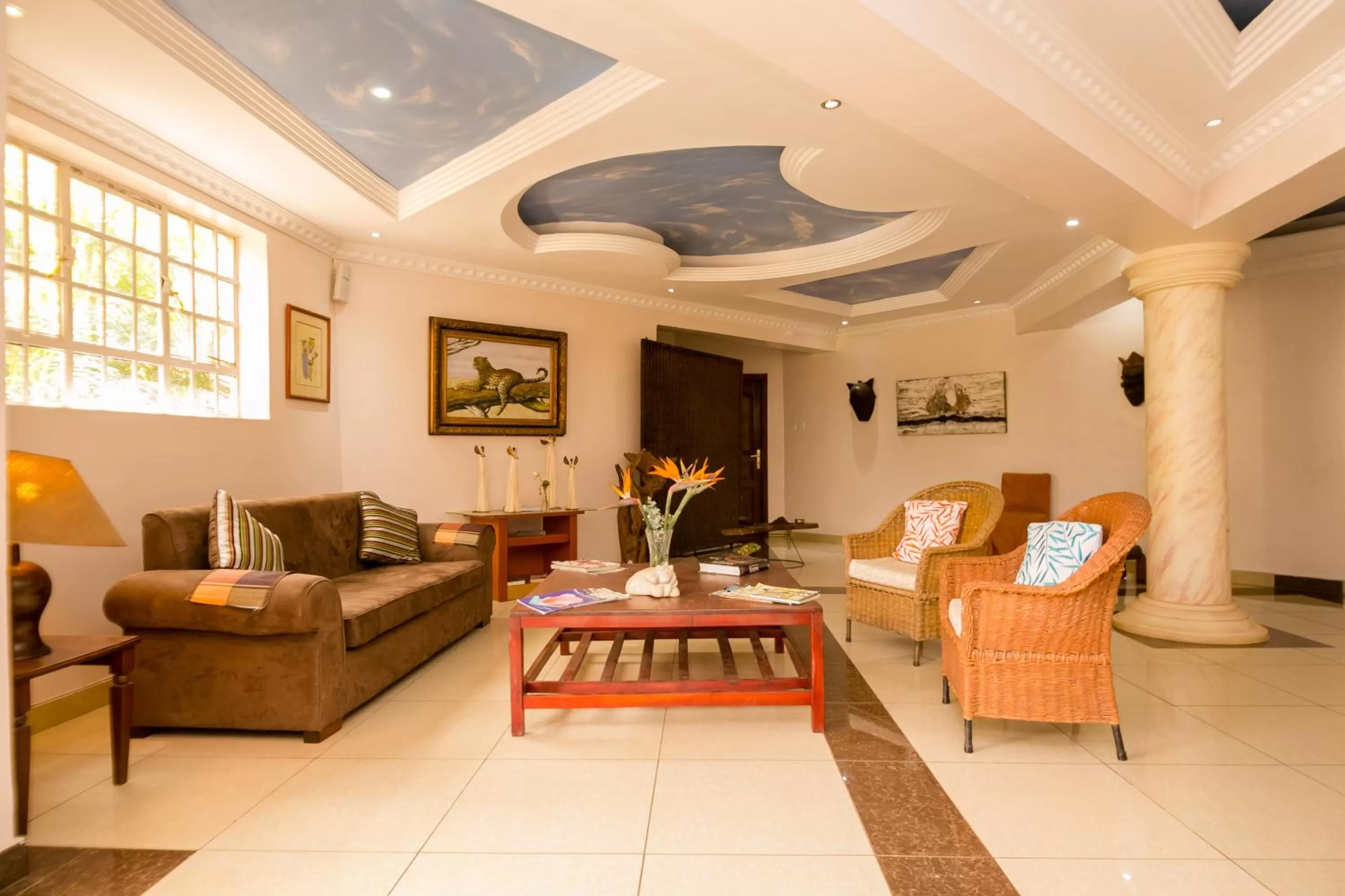 Lobby or reception in Hotel Rudi