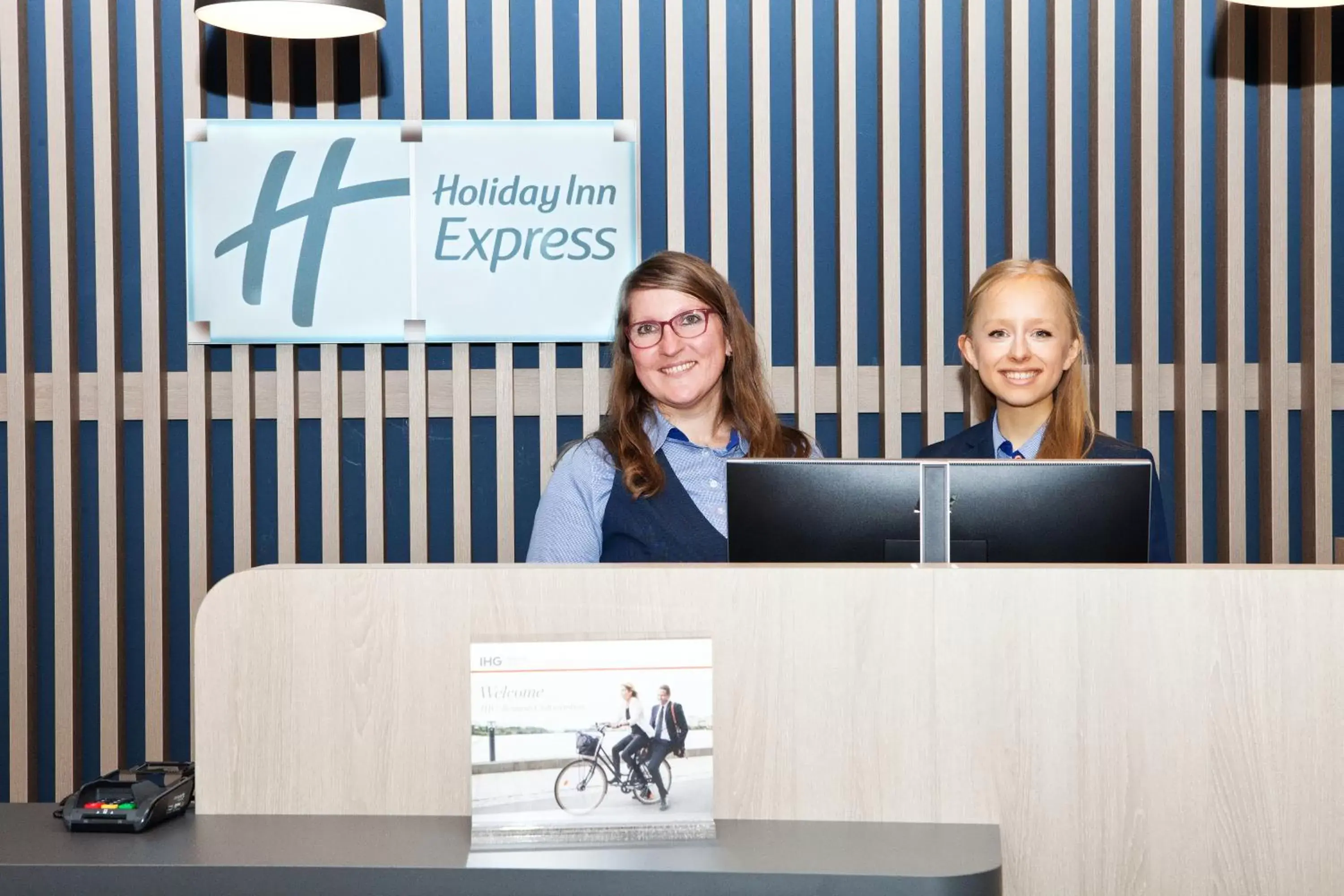 Lobby or reception in Holiday Inn Express - Offenburg by IHG Lobby or reception in Holiday Inn Express - Offenburg by IHG