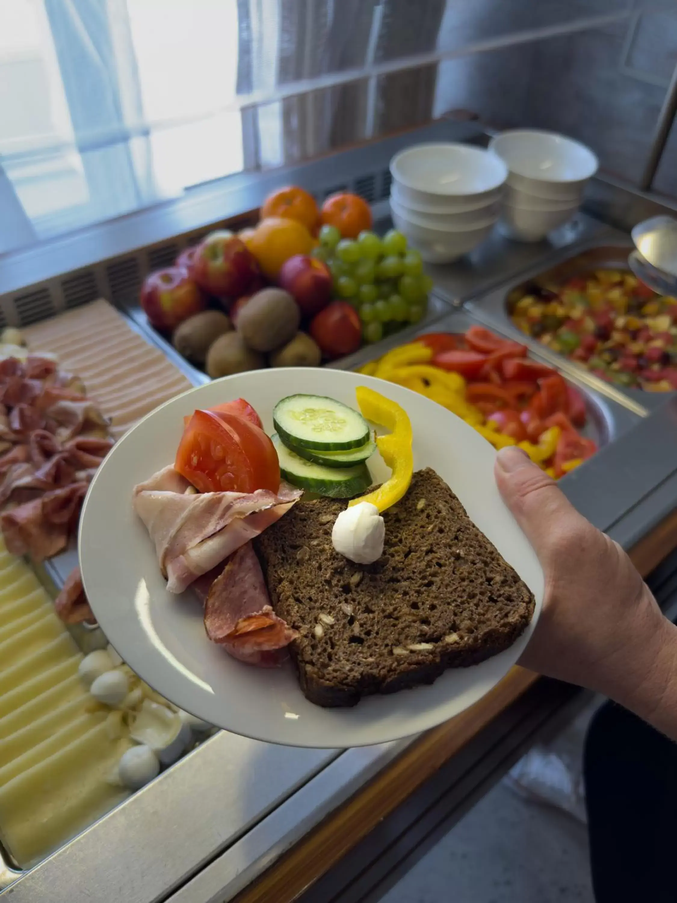 Breakfast in Hotel Theresia