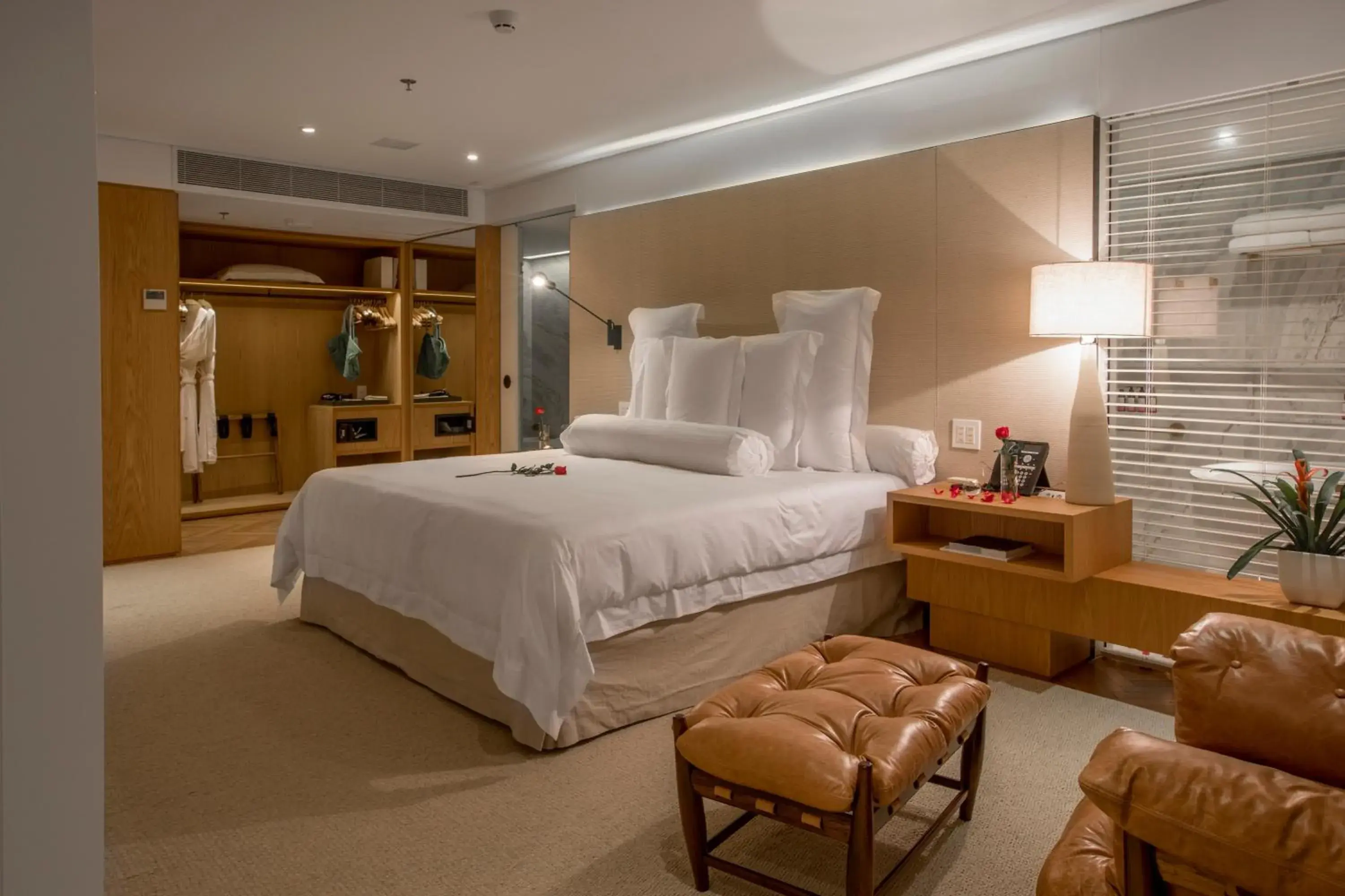 Bed in Emiliano Hotel Rio de Janeiro