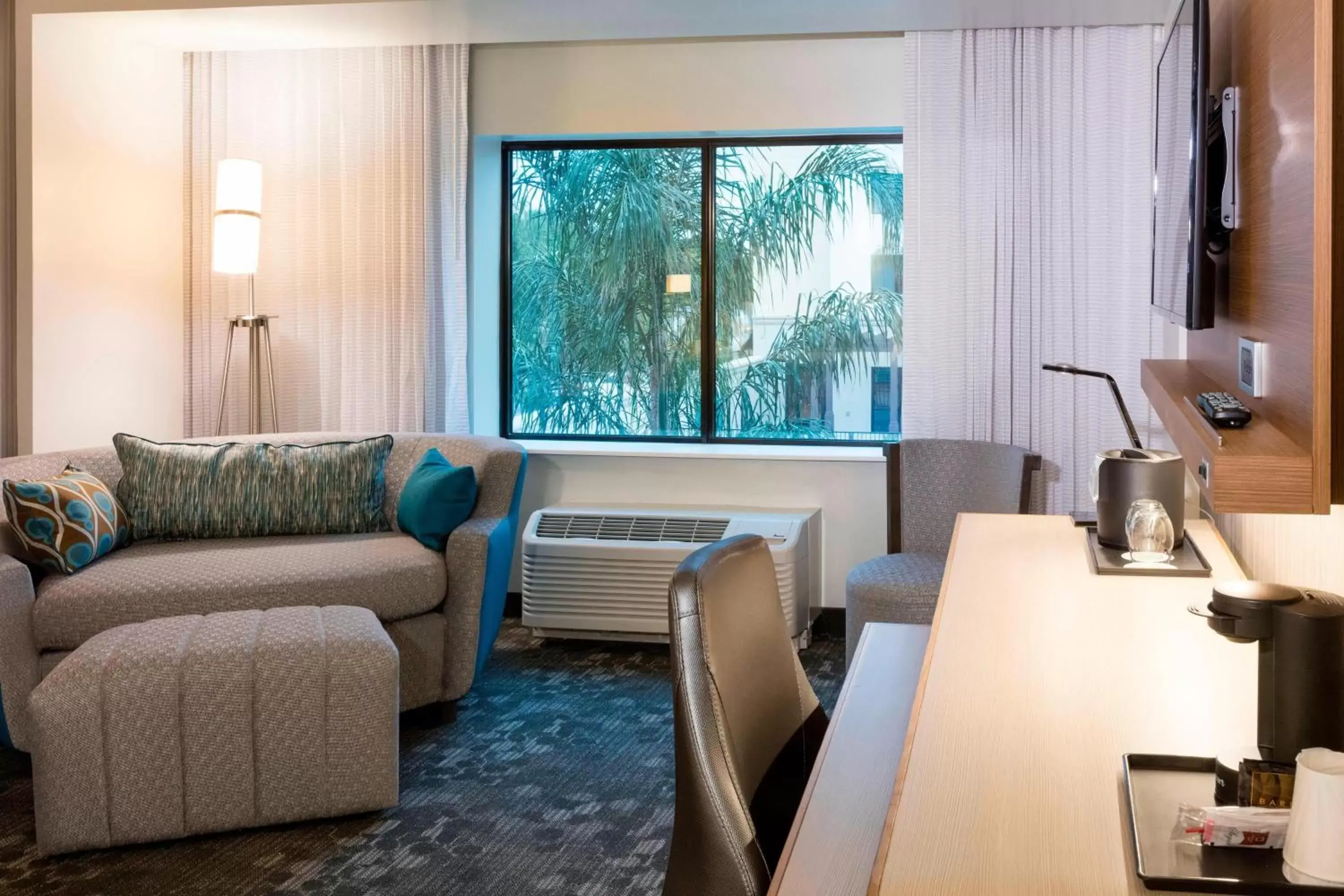 Photo of the whole room, Seating Area in Courtyard by Marriott St. Augustine Beach