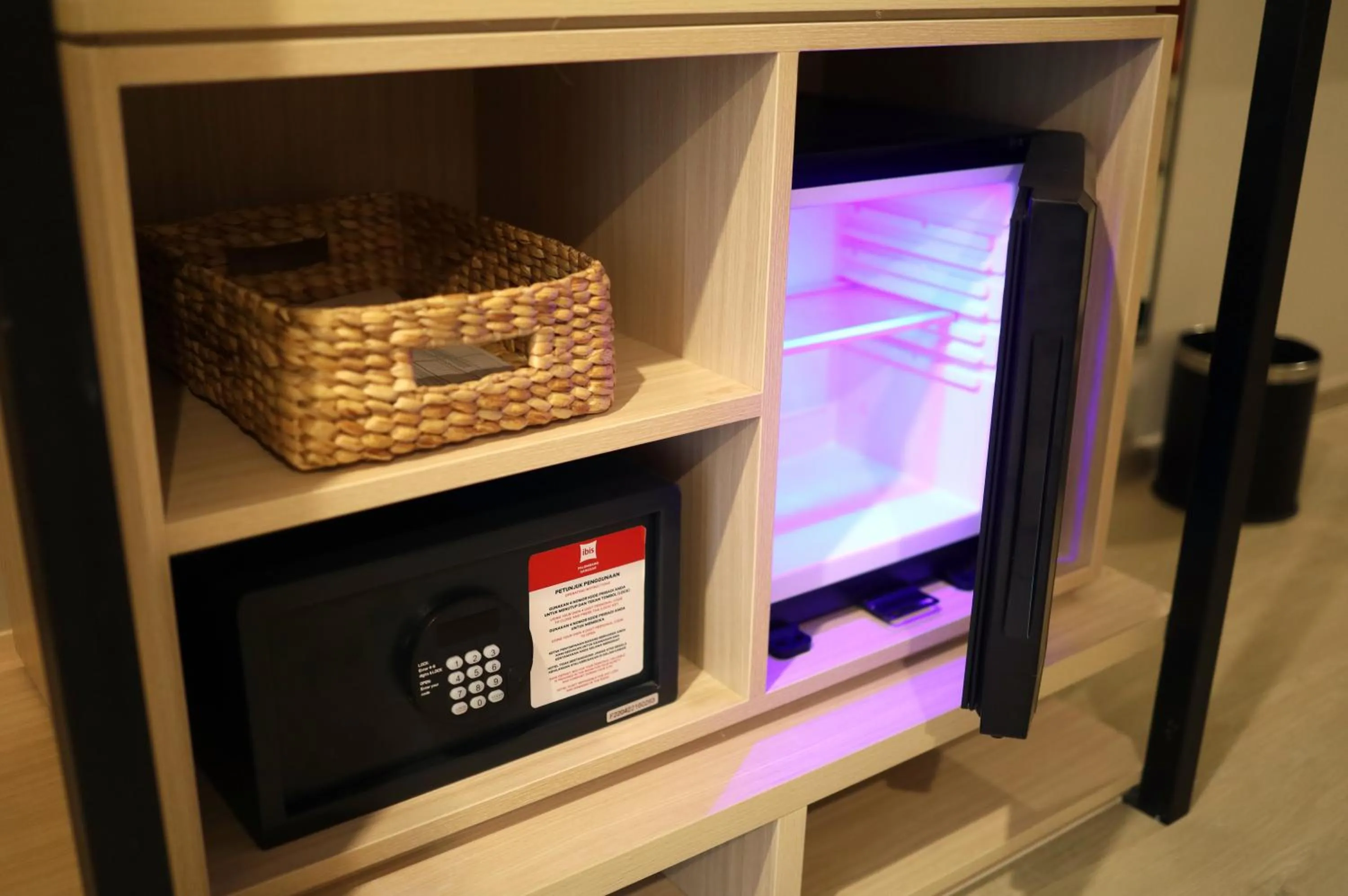 safe in ibis Palembang Sanggar