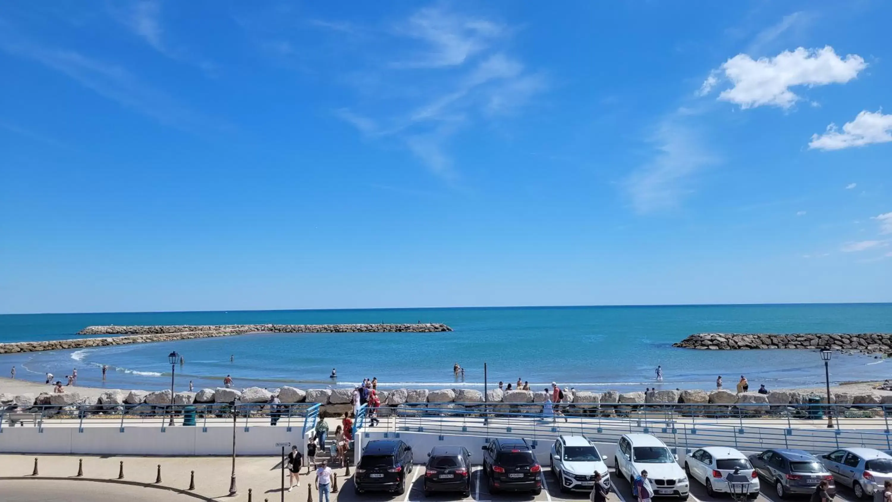 Sea view in Le Dauphin Bleu