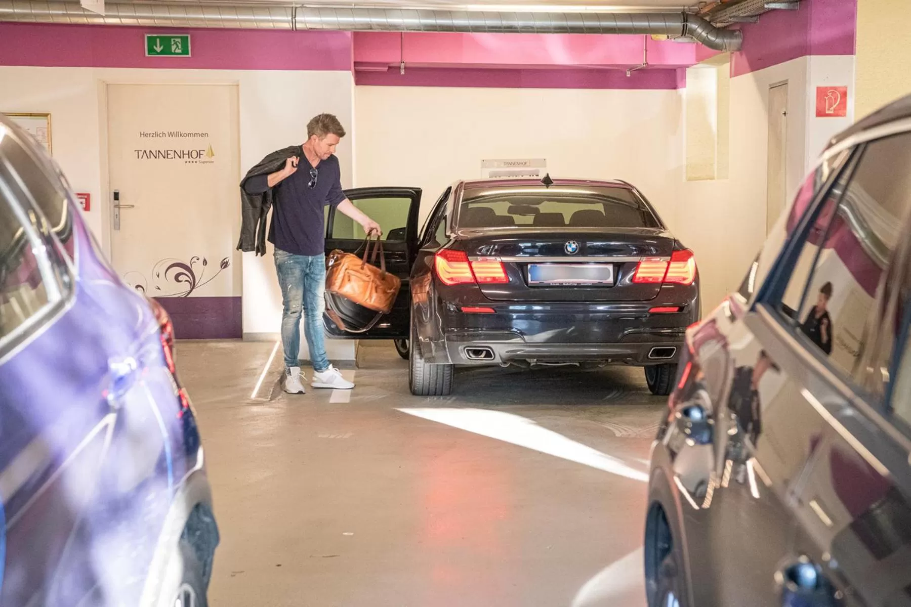 Parking in Alpines Lifestyle Hotel Tannenhof