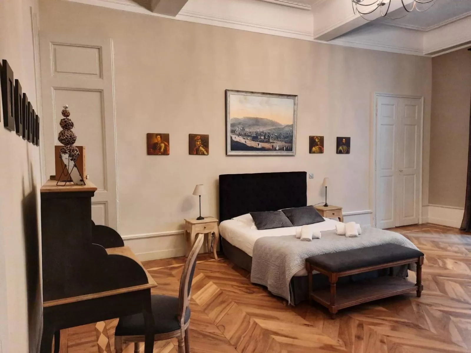 Bed in Les Suites de Sautet